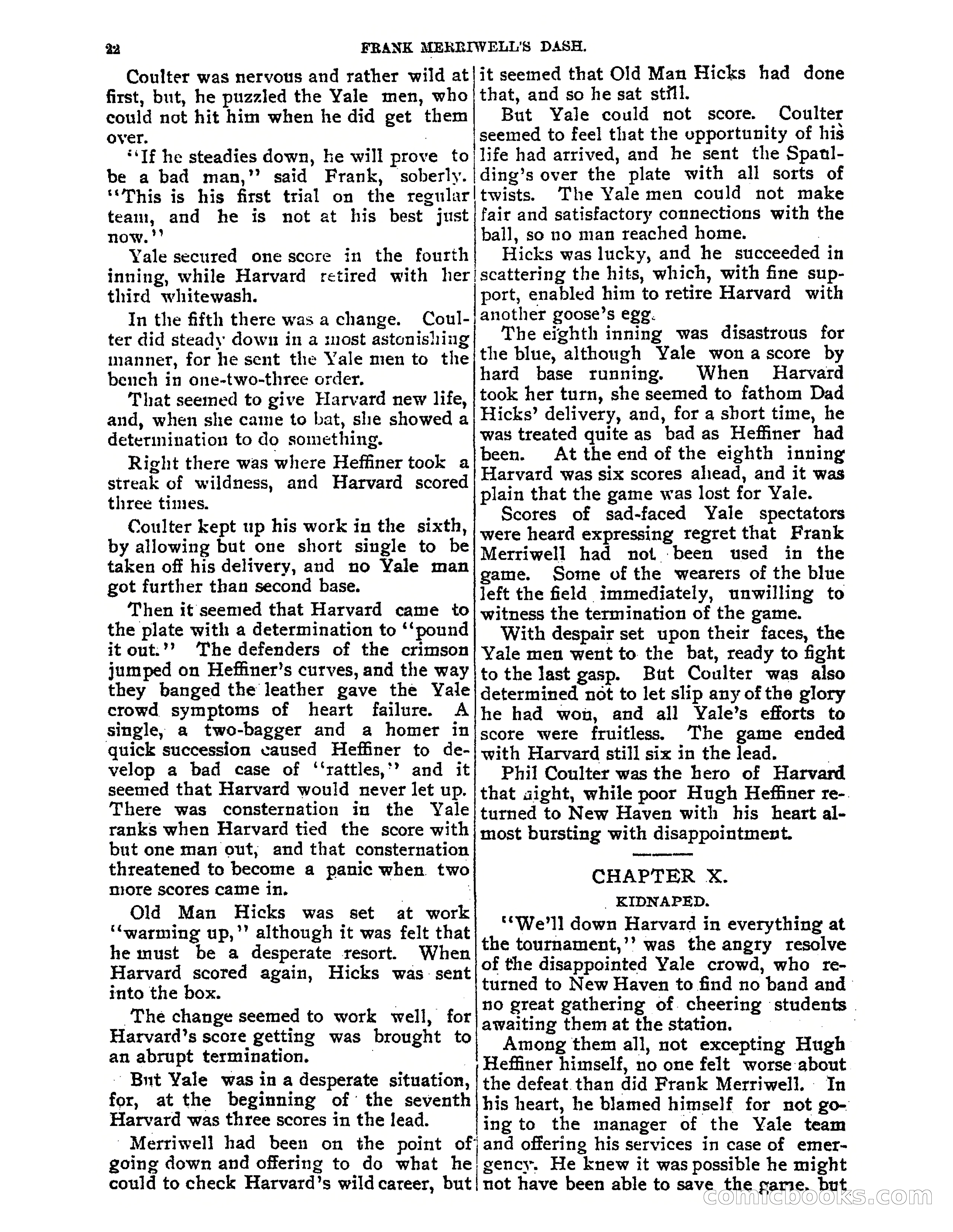 Tip Top Weekly No. 52: Frank Merriwell's Dash — page 26 of 37