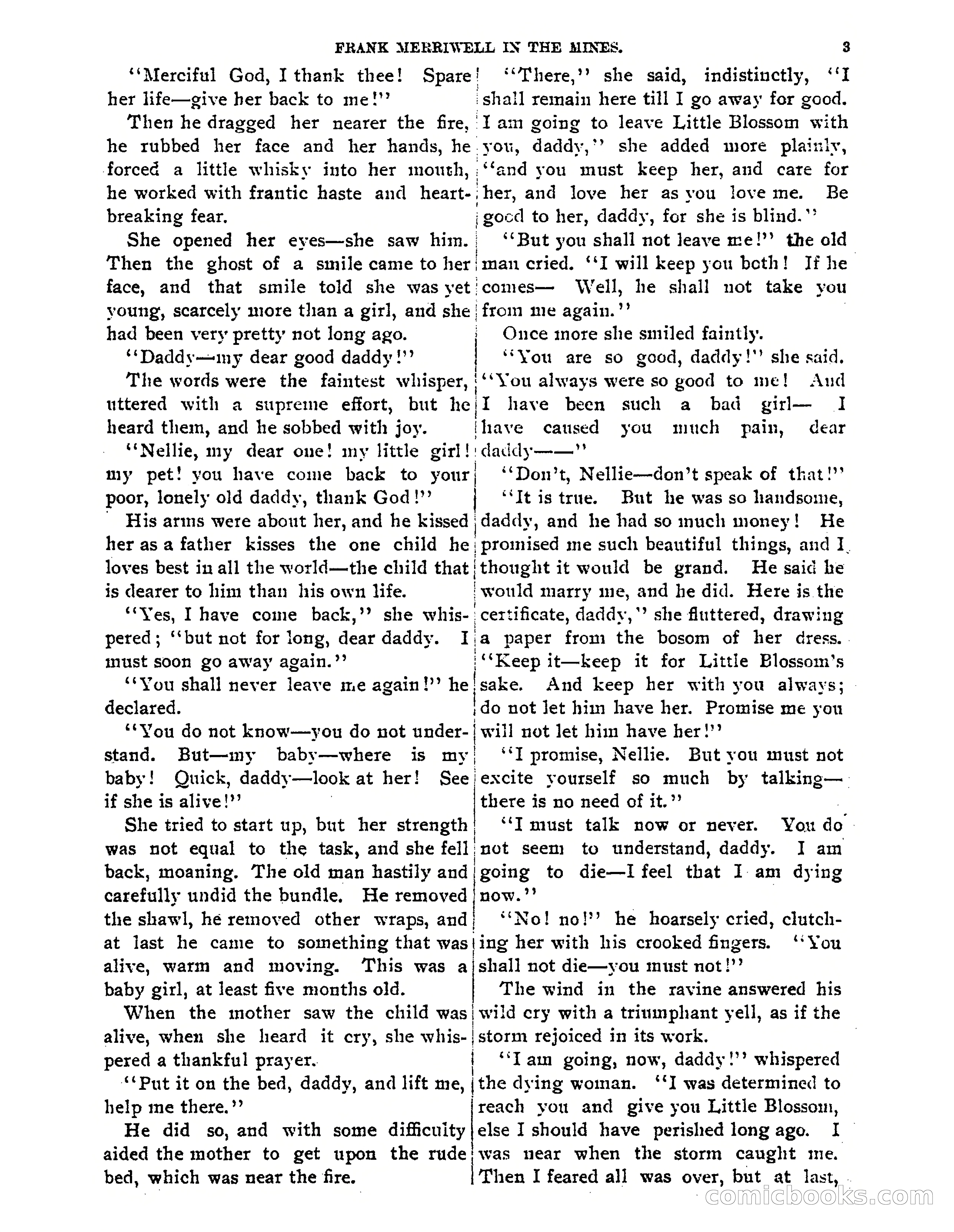 Tip Top Weekly No. 61: Frank Merriwell in the Mines — page 5 of 35