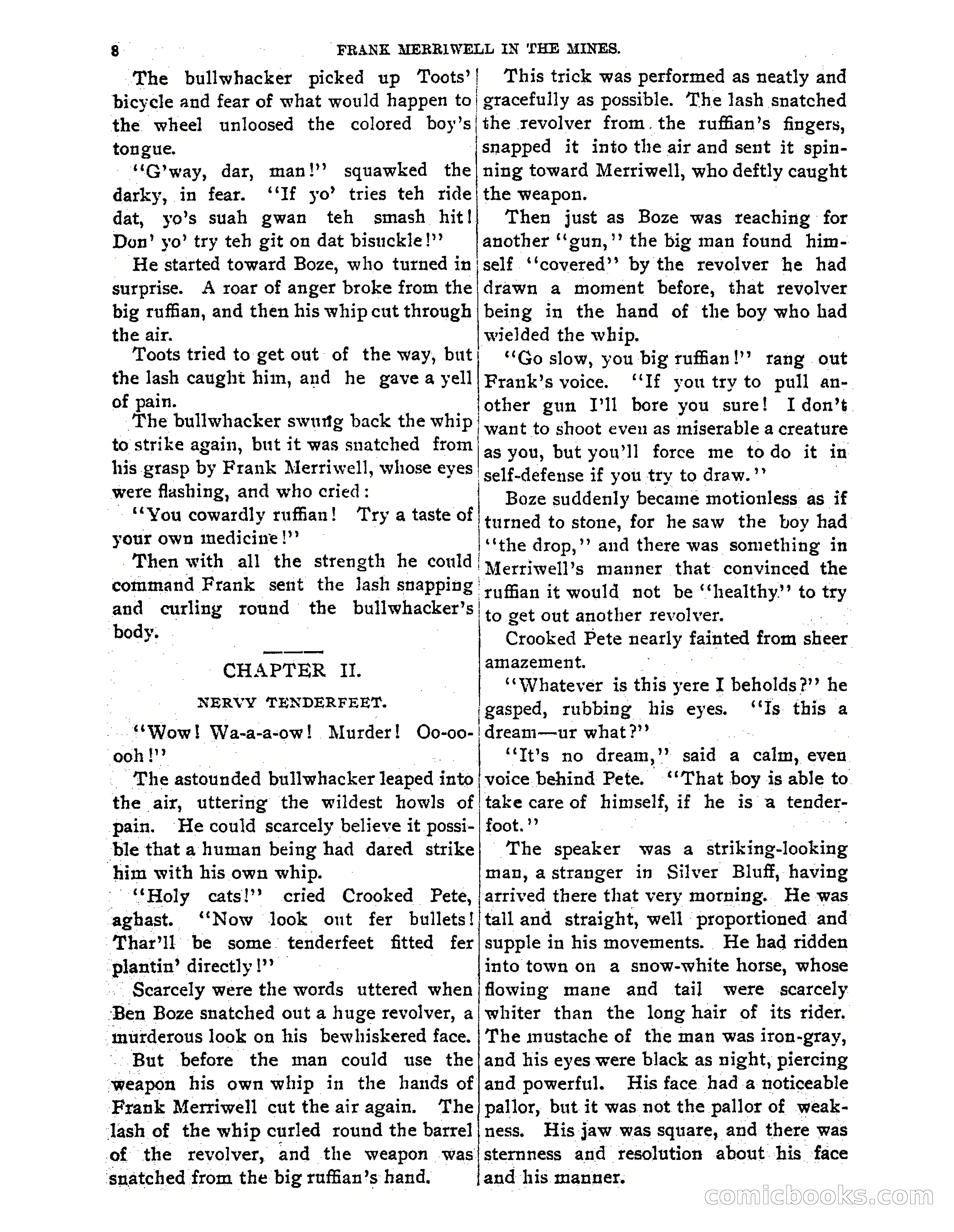 Tip Top Weekly No. 61: Frank Merriwell in the Mines — page 10 of 35