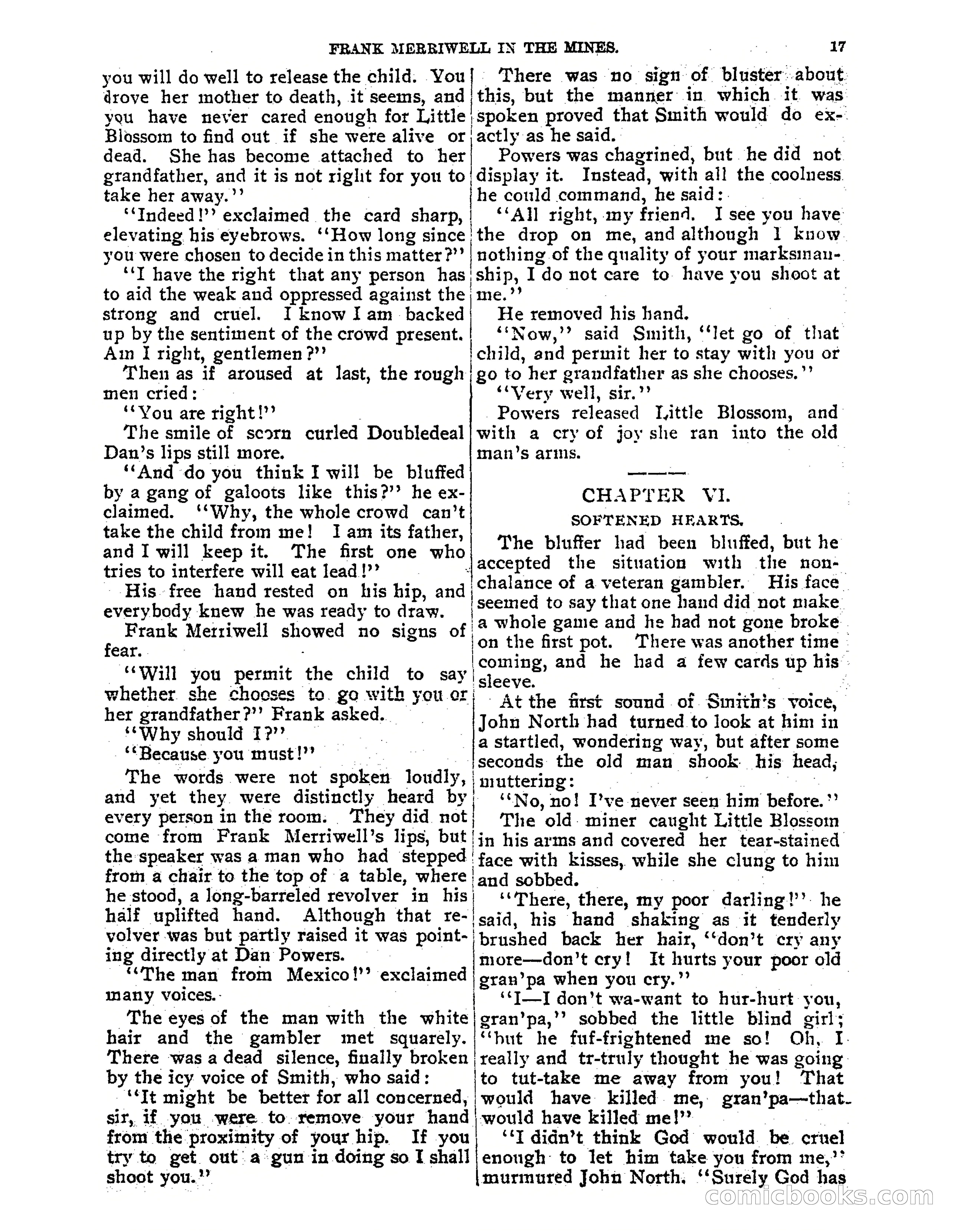 Tip Top Weekly No. 61: Frank Merriwell in the Mines — page 19 of 35