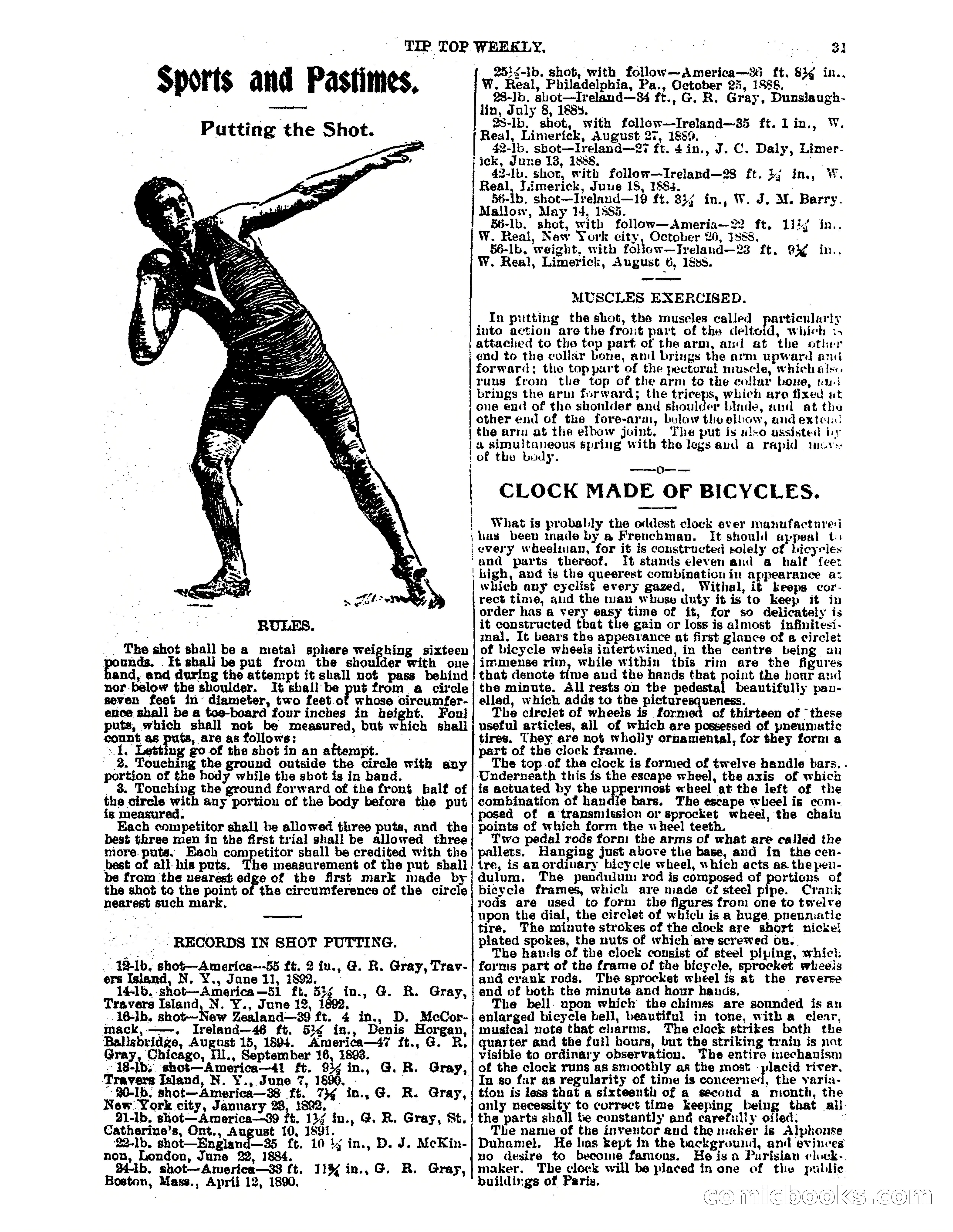Tip Top Weekly No. 61: Frank Merriwell in the Mines — page 33 of 35