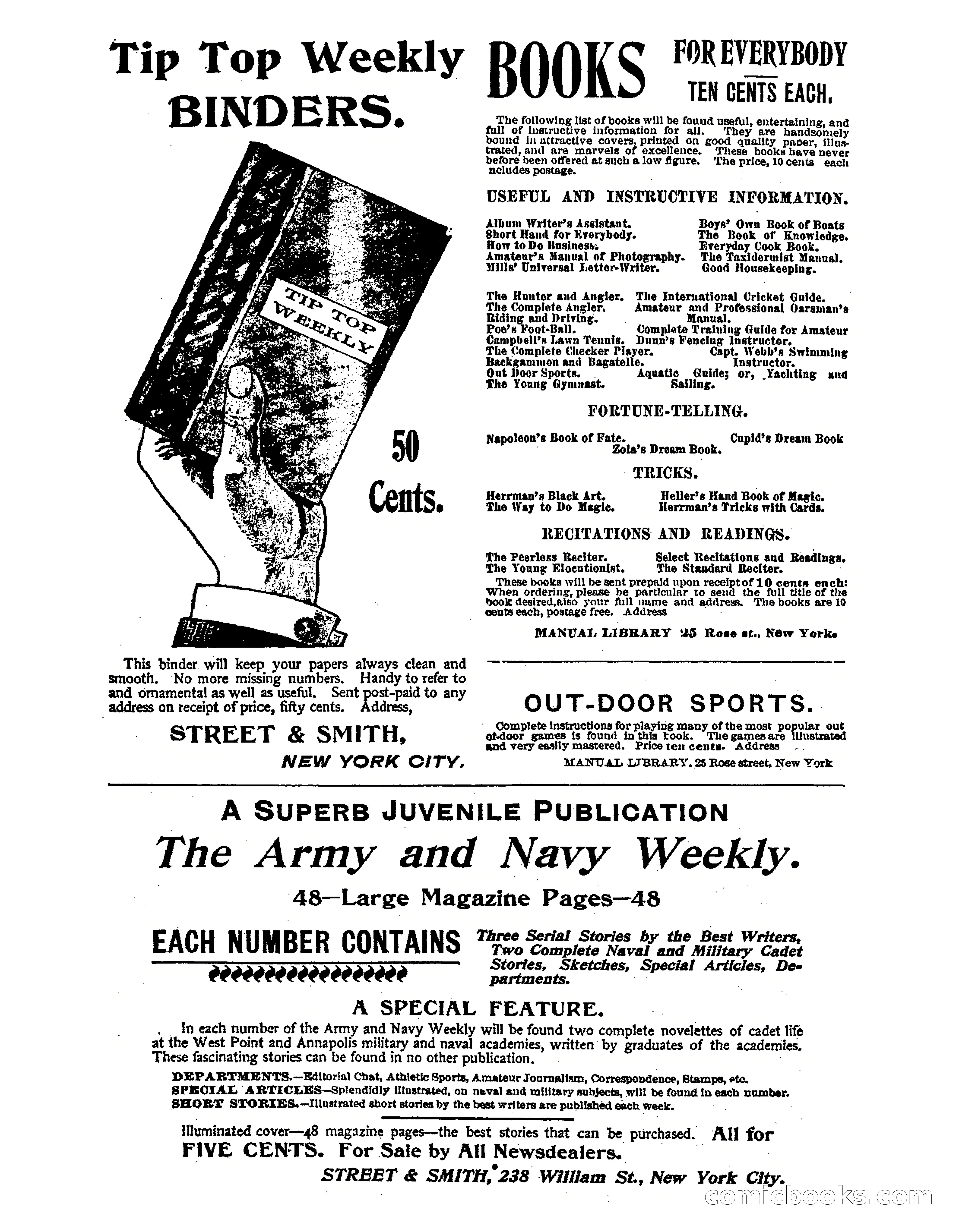 Tip Top Weekly No. 80: Frank Merriwell as 'Anchor' — page 34 of 35