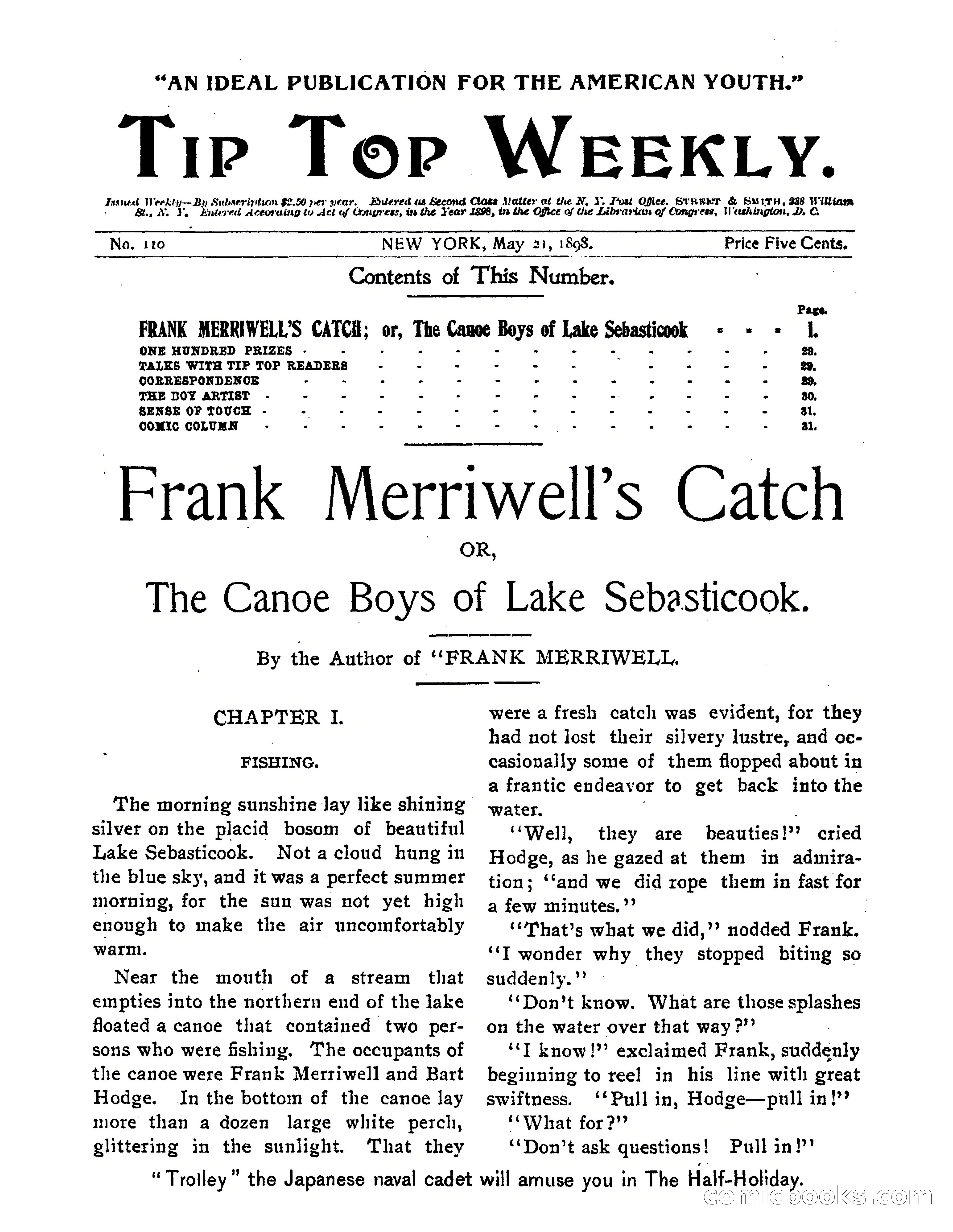 Frank Merriwell's Catch — page 3 of 35