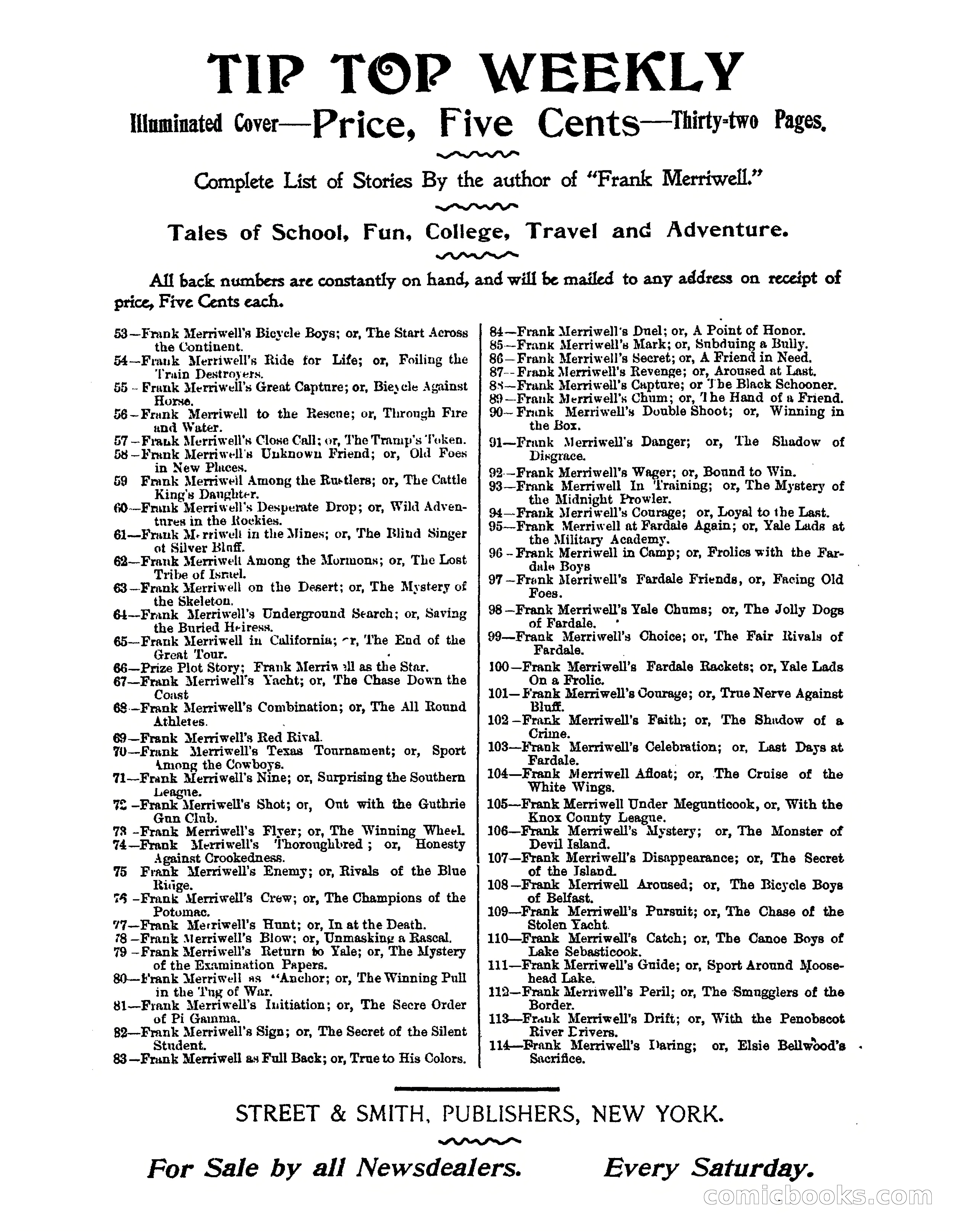 Frank Merriwell's Catch — page 35 of 35