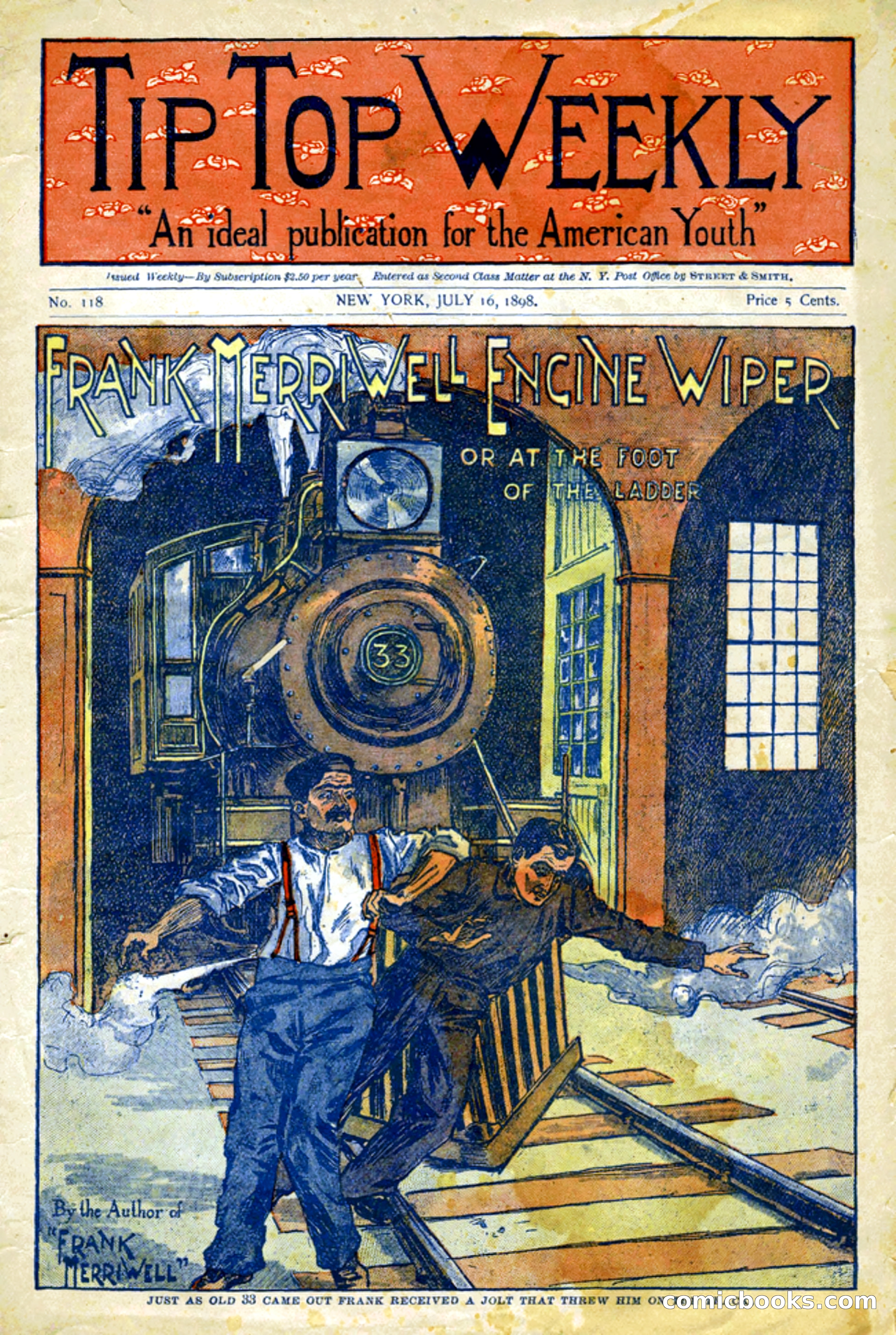 Tip Top Weekly No. 118: Frank Merriwell, Engine Wiper