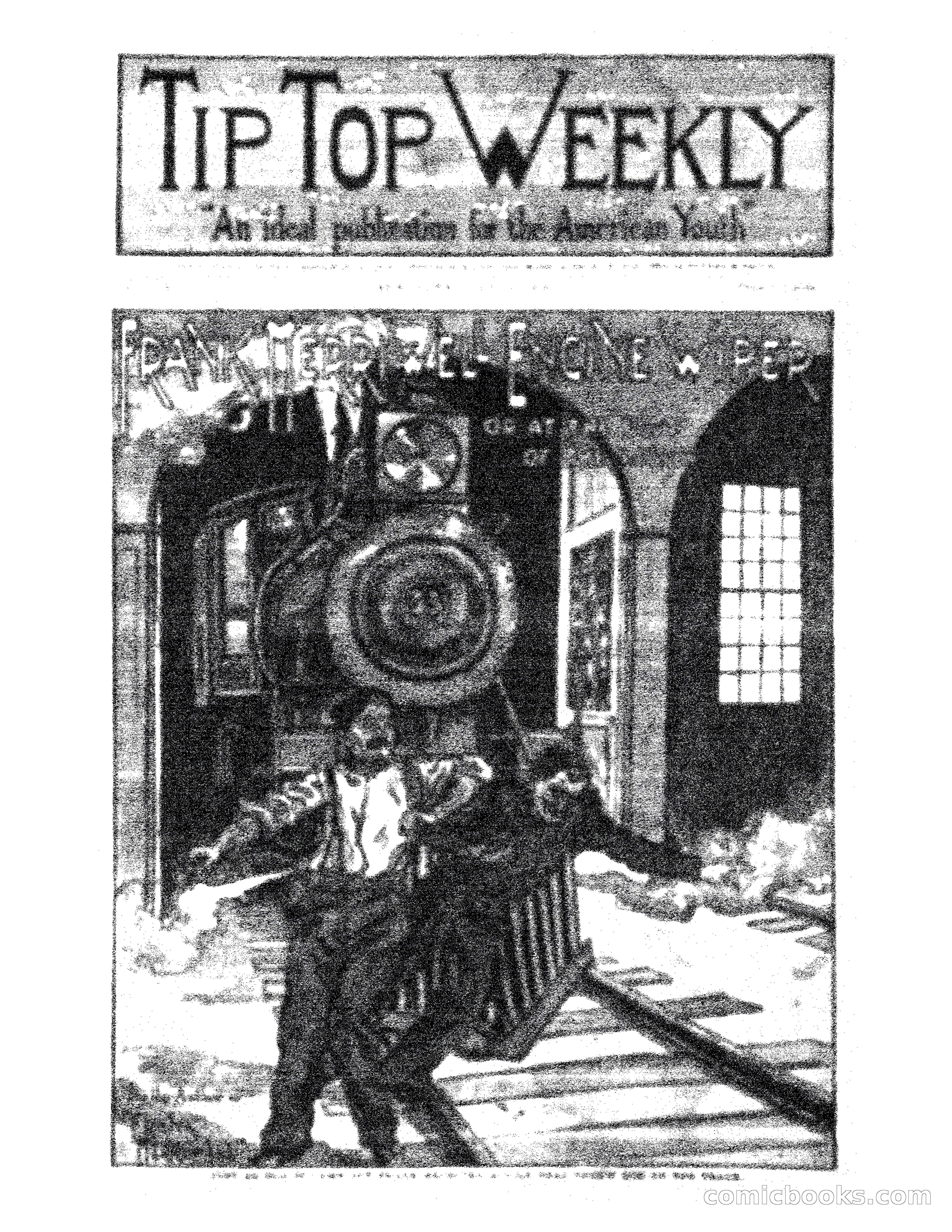 Tip Top Weekly No. 118: Frank Merriwell, Engine Wiper — page 2 of 35