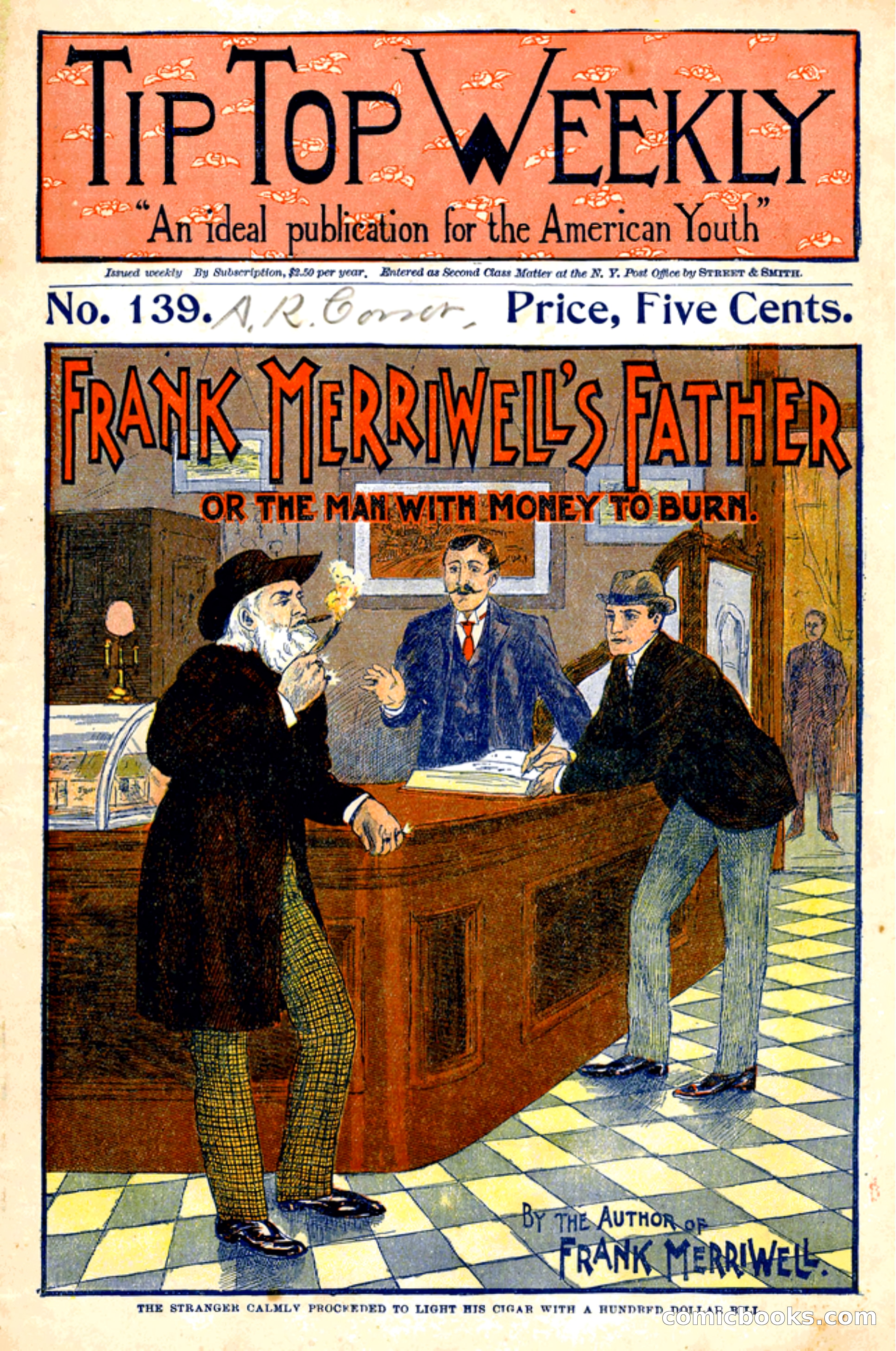 Tip Top Weekly No. 139: Frank Merriwell's Father
