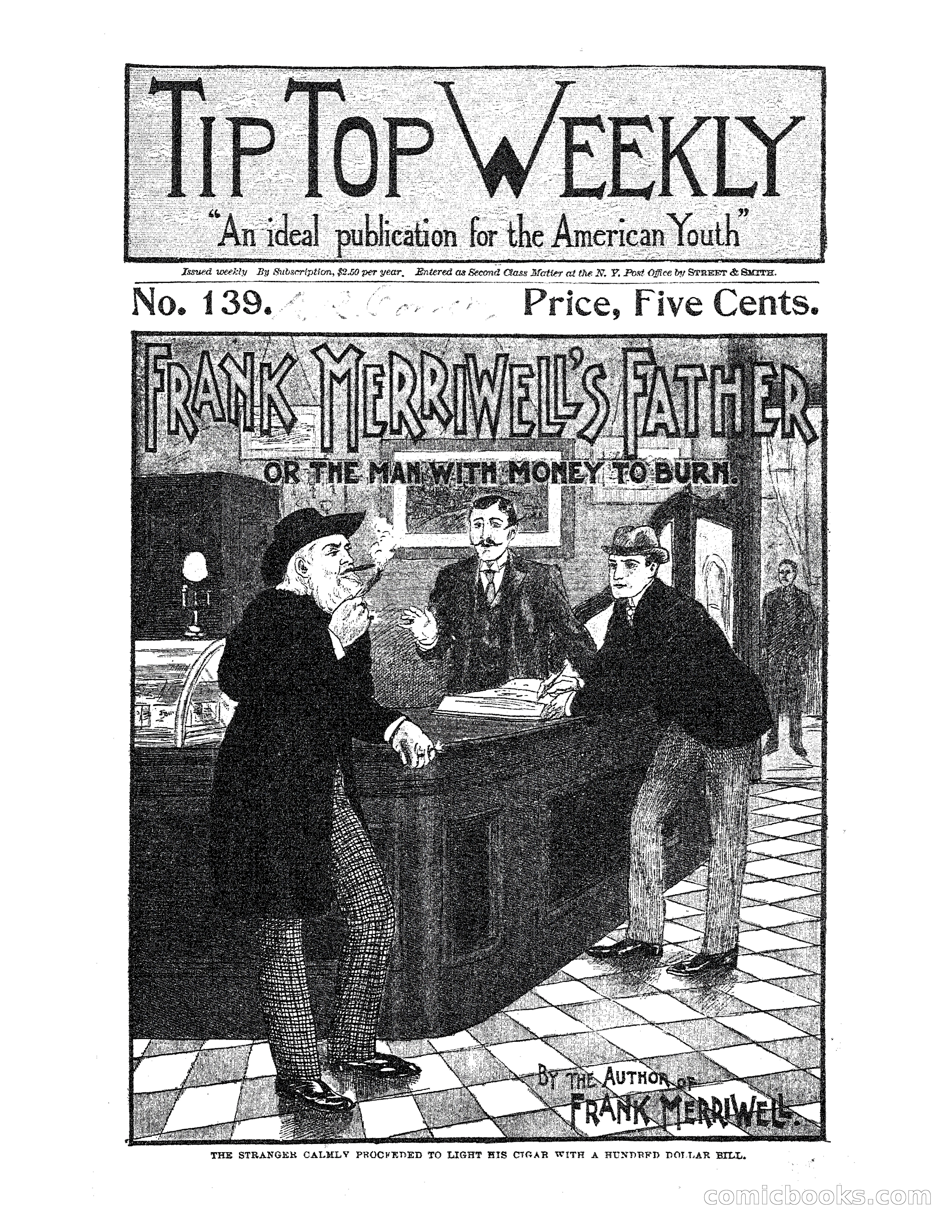 Tip Top Weekly No. 139: Frank Merriwell's Father — page 2 of 35