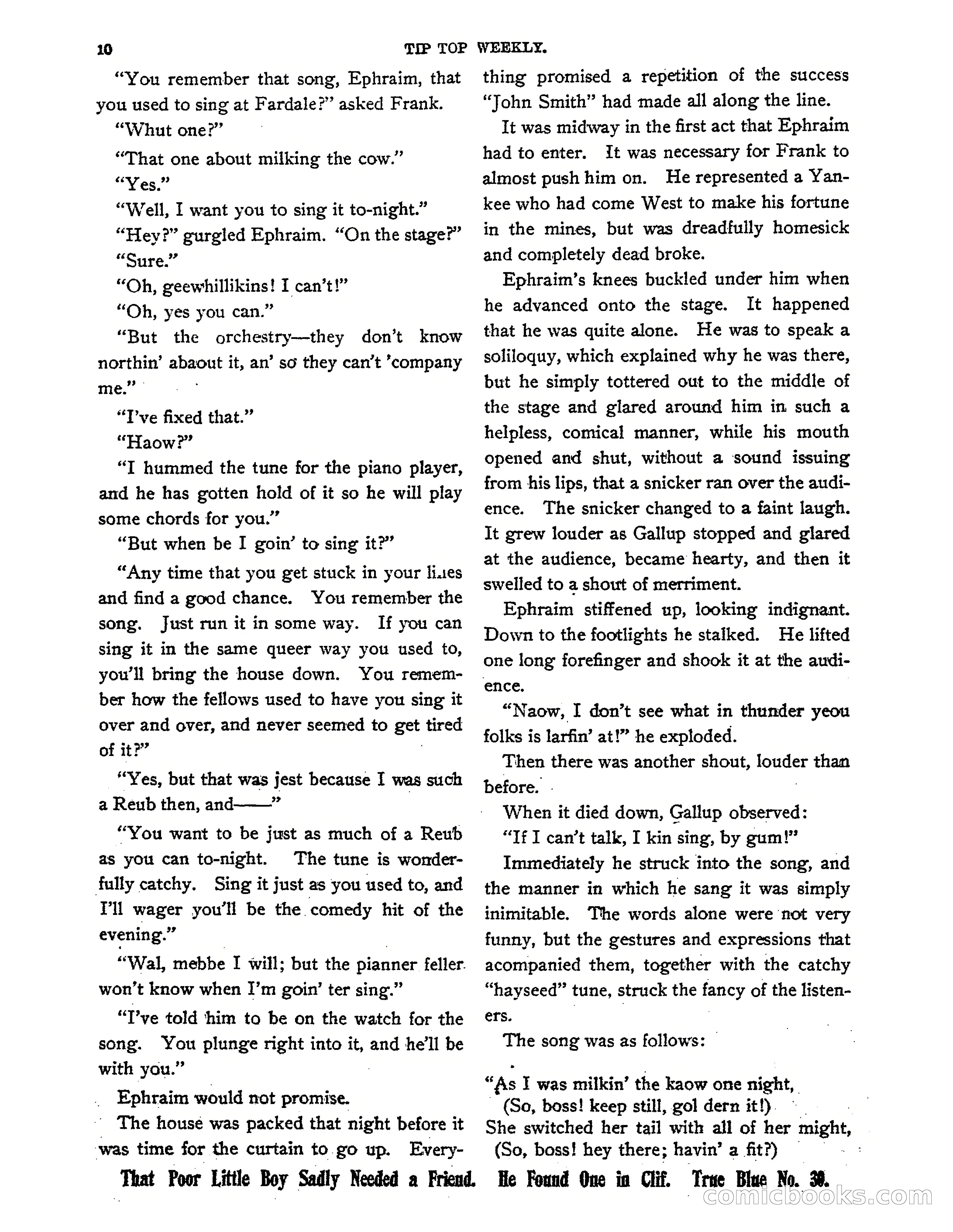 Tip Top Weekly No. 139: Frank Merriwell's Father — page 12 of 35