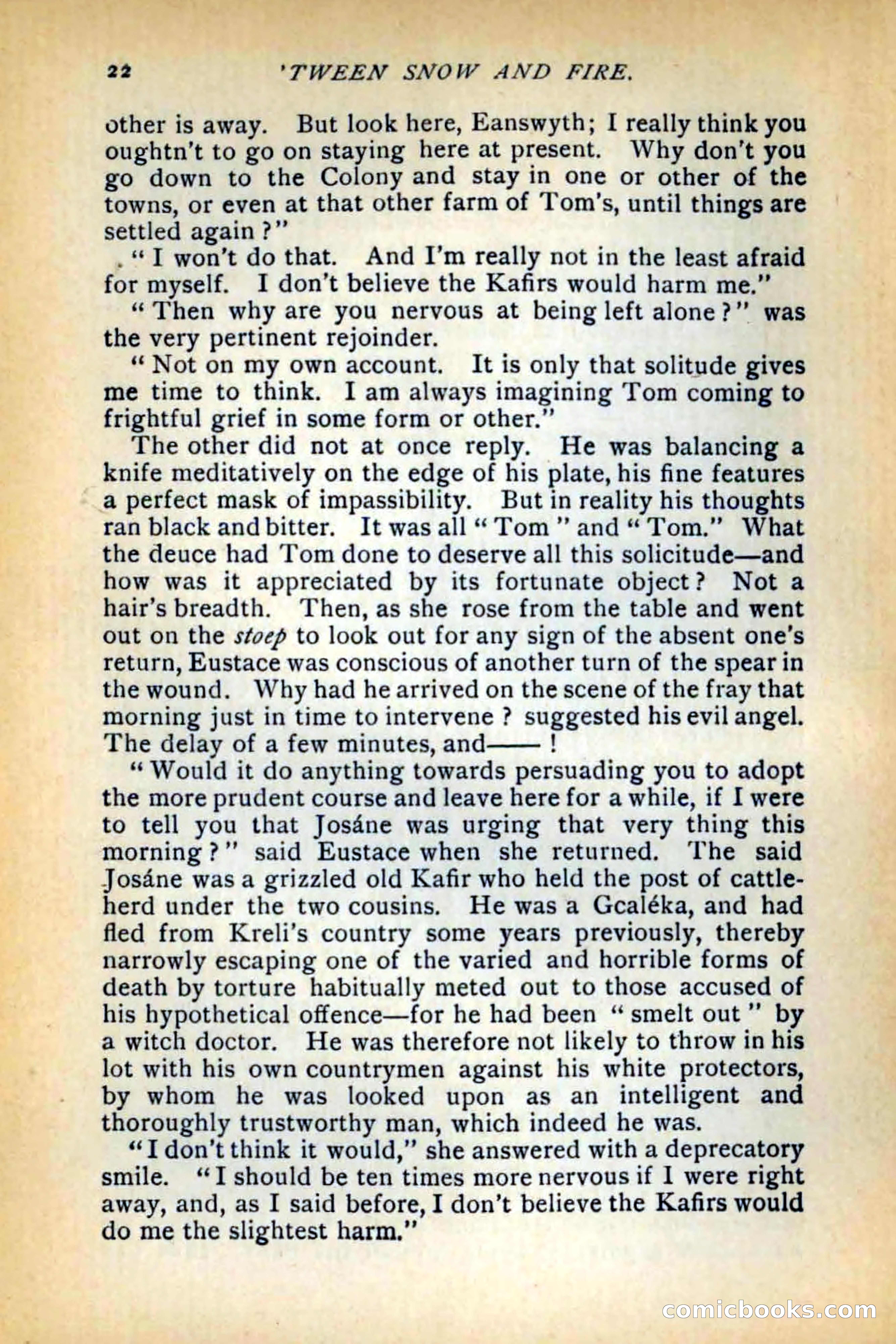 Between Snow and Fire — page 30 of 321
