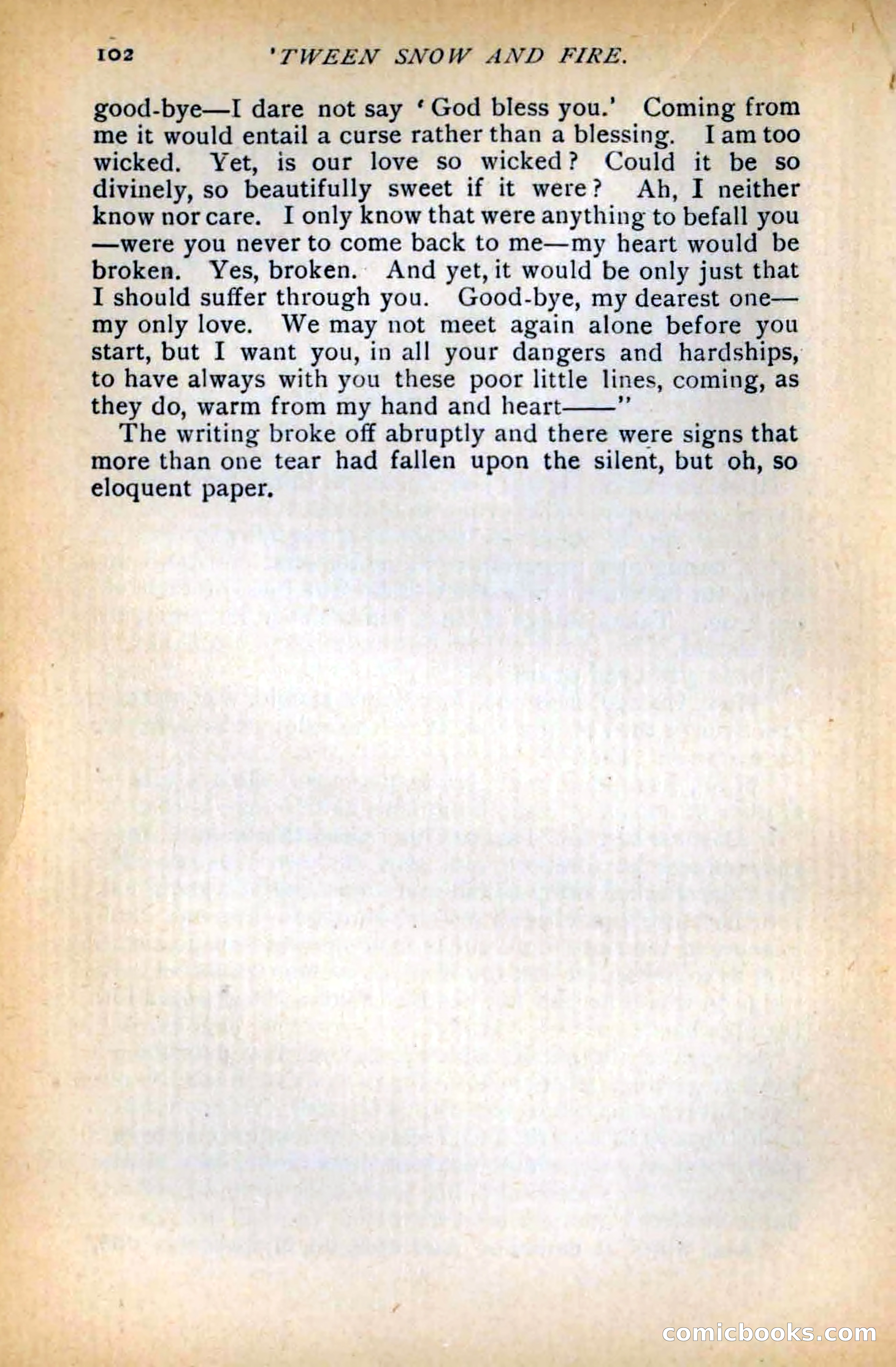 Between Snow and Fire — page 110 of 321