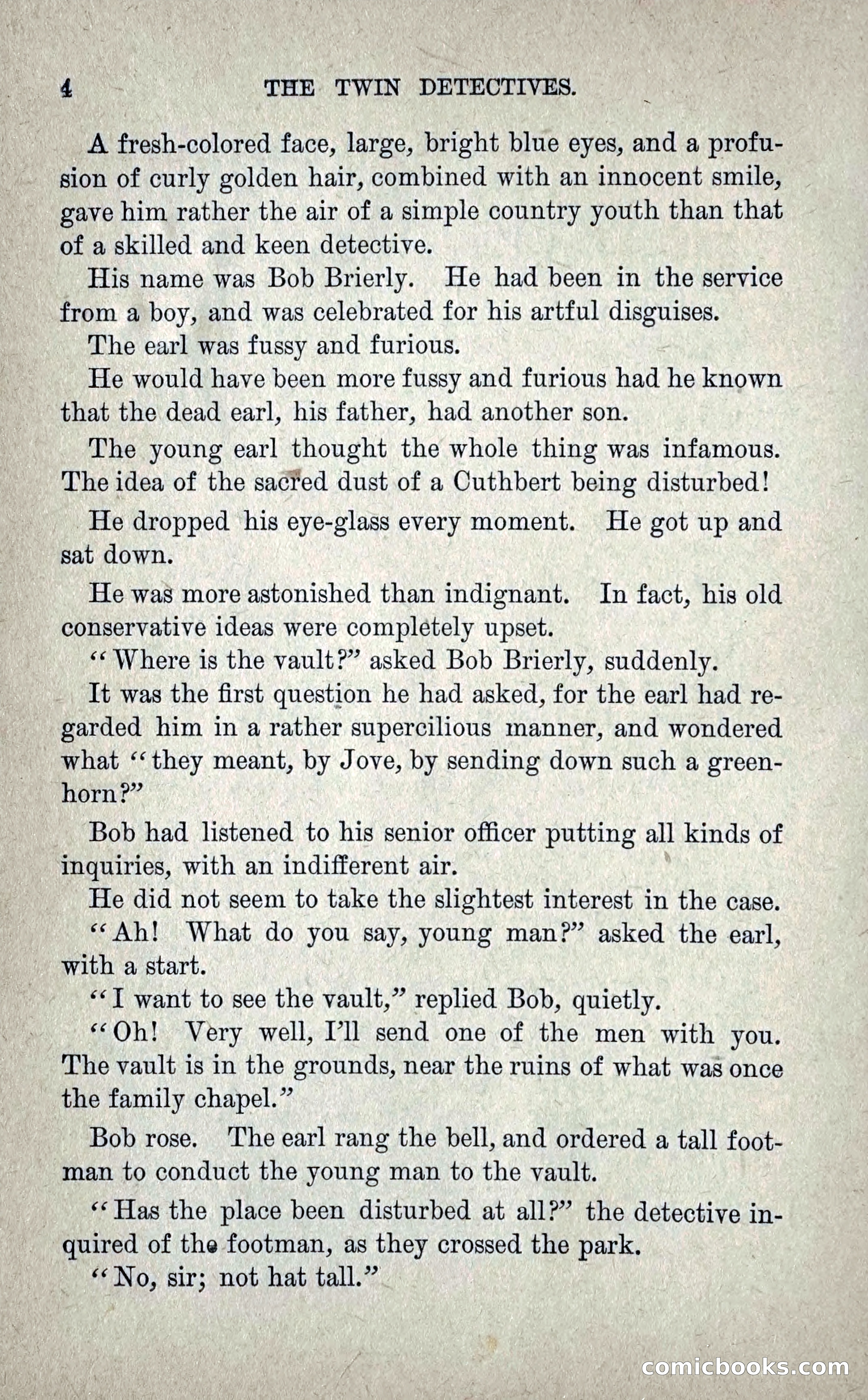 The Twin Detectives; or, The Robbers of the Tomb — page 13 of 235
