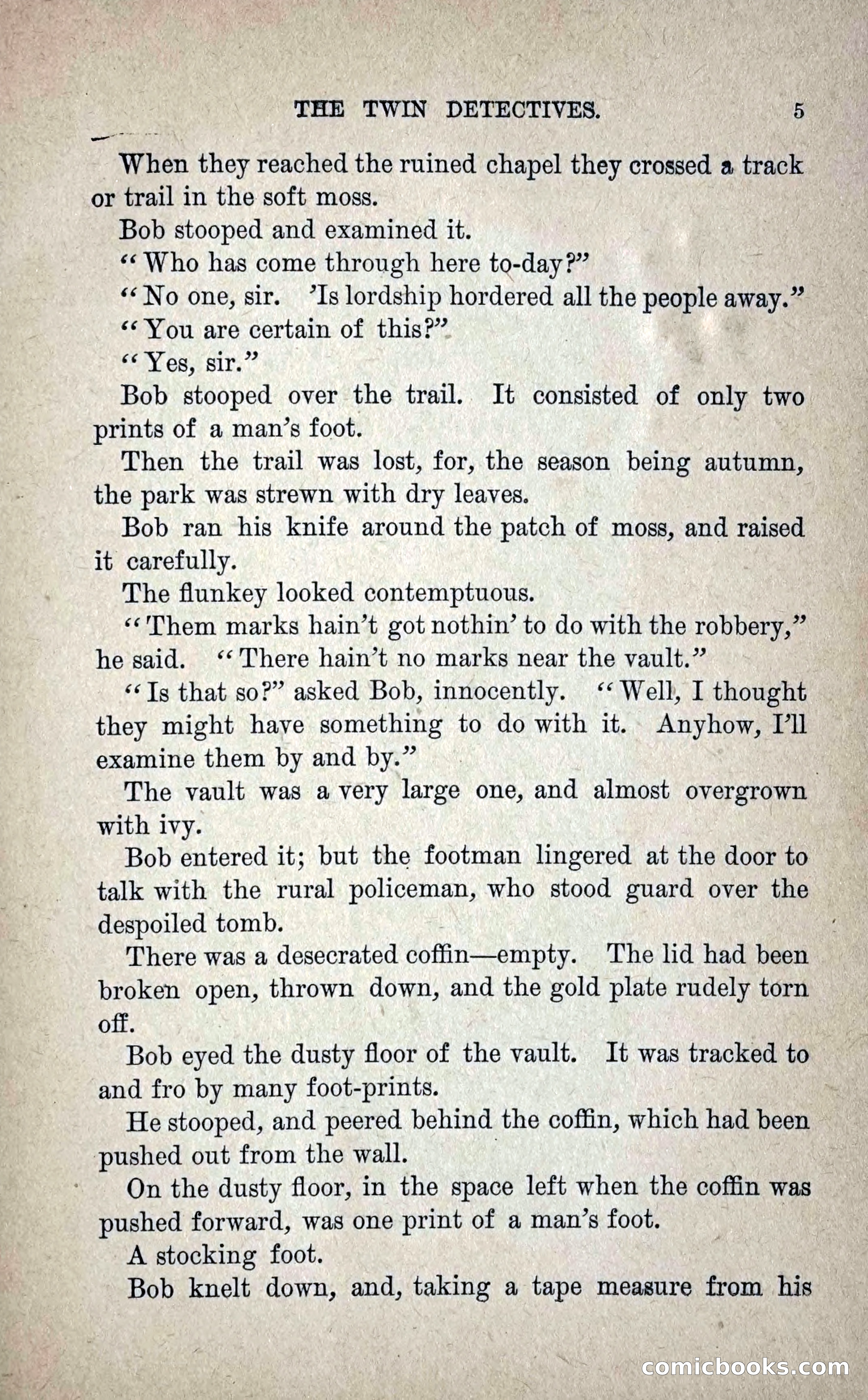 The Twin Detectives; or, The Robbers of the Tomb — page 14 of 235
