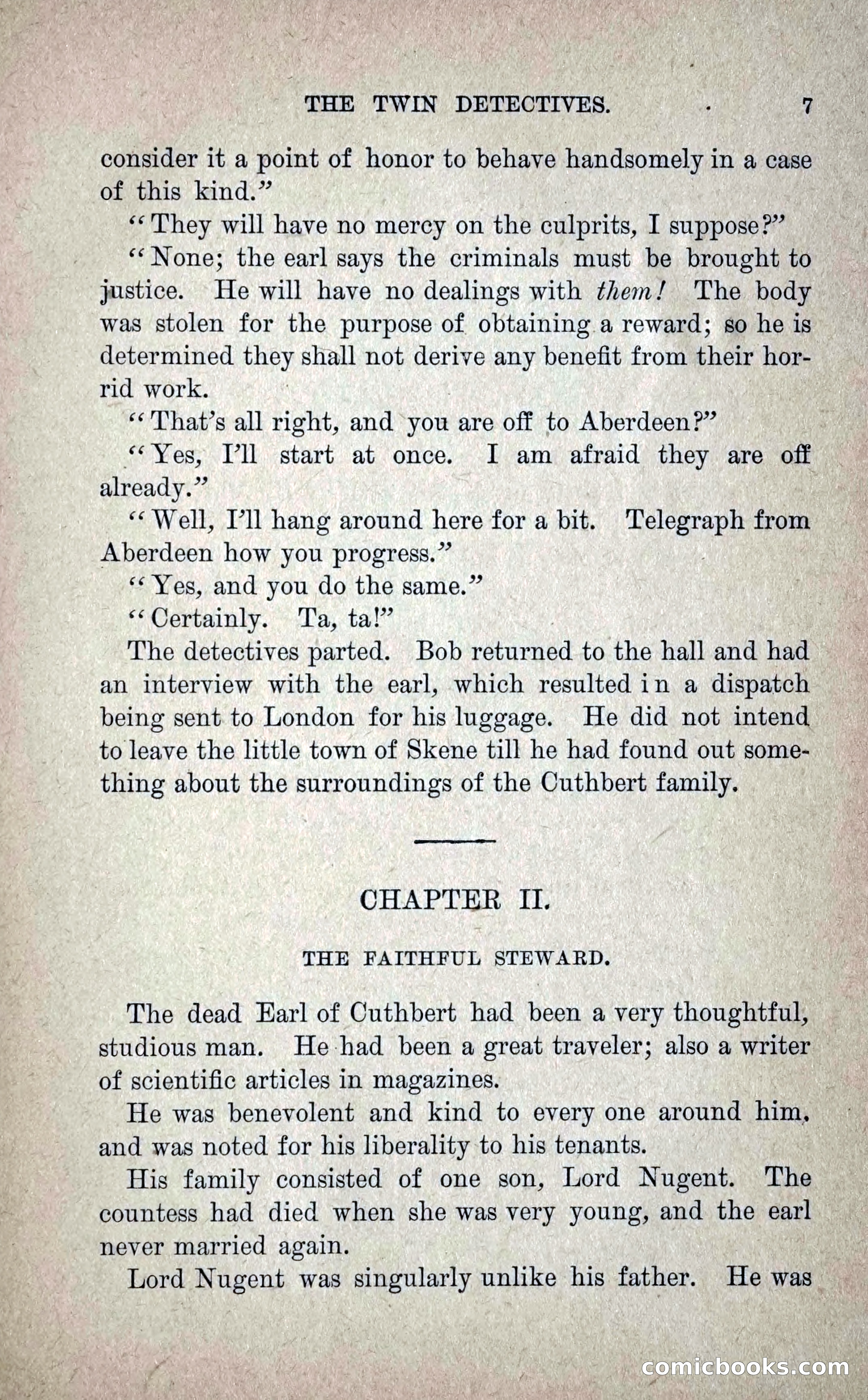 The Twin Detectives; or, The Robbers of the Tomb — page 16 of 235