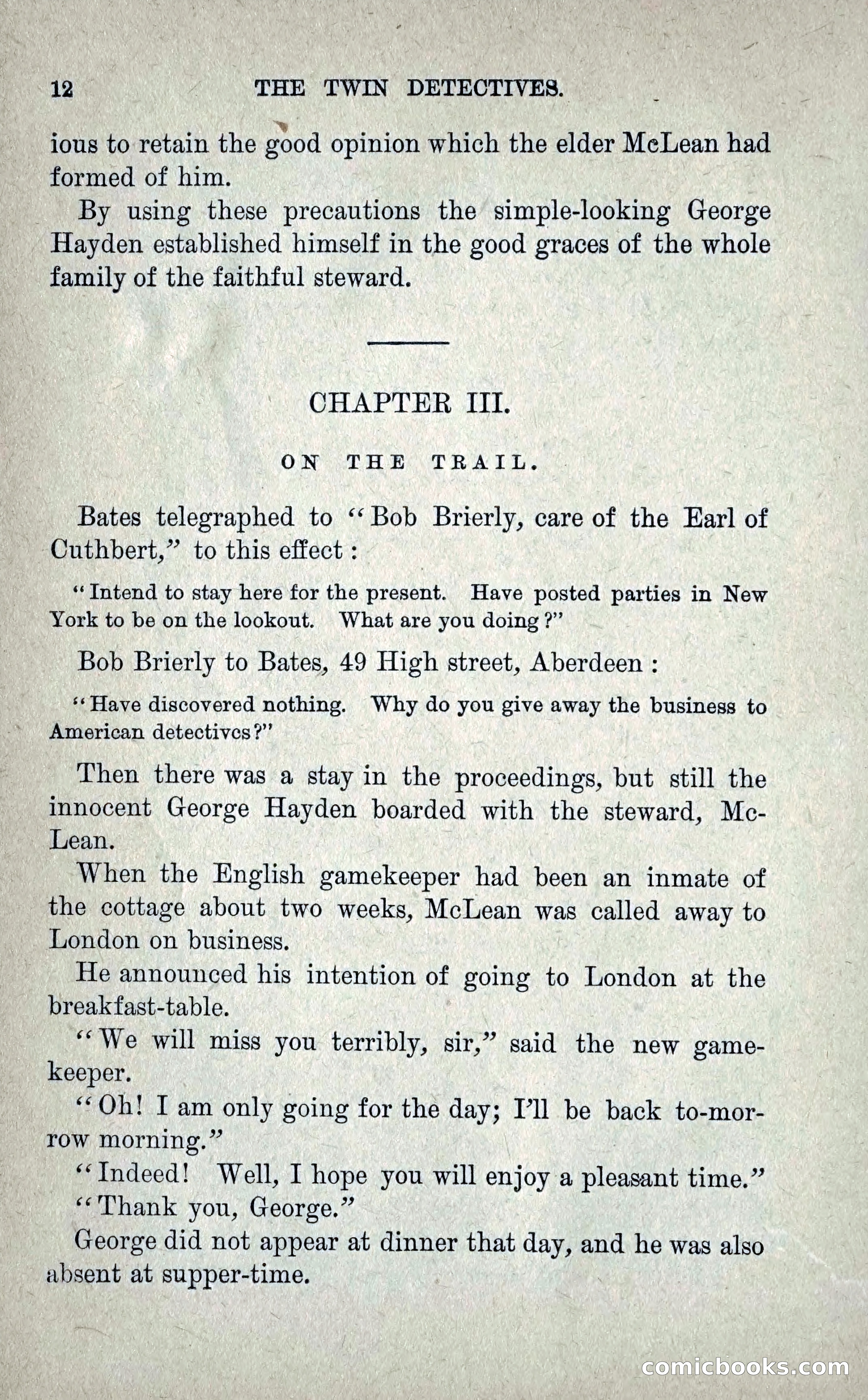The Twin Detectives; or, The Robbers of the Tomb — page 21 of 235