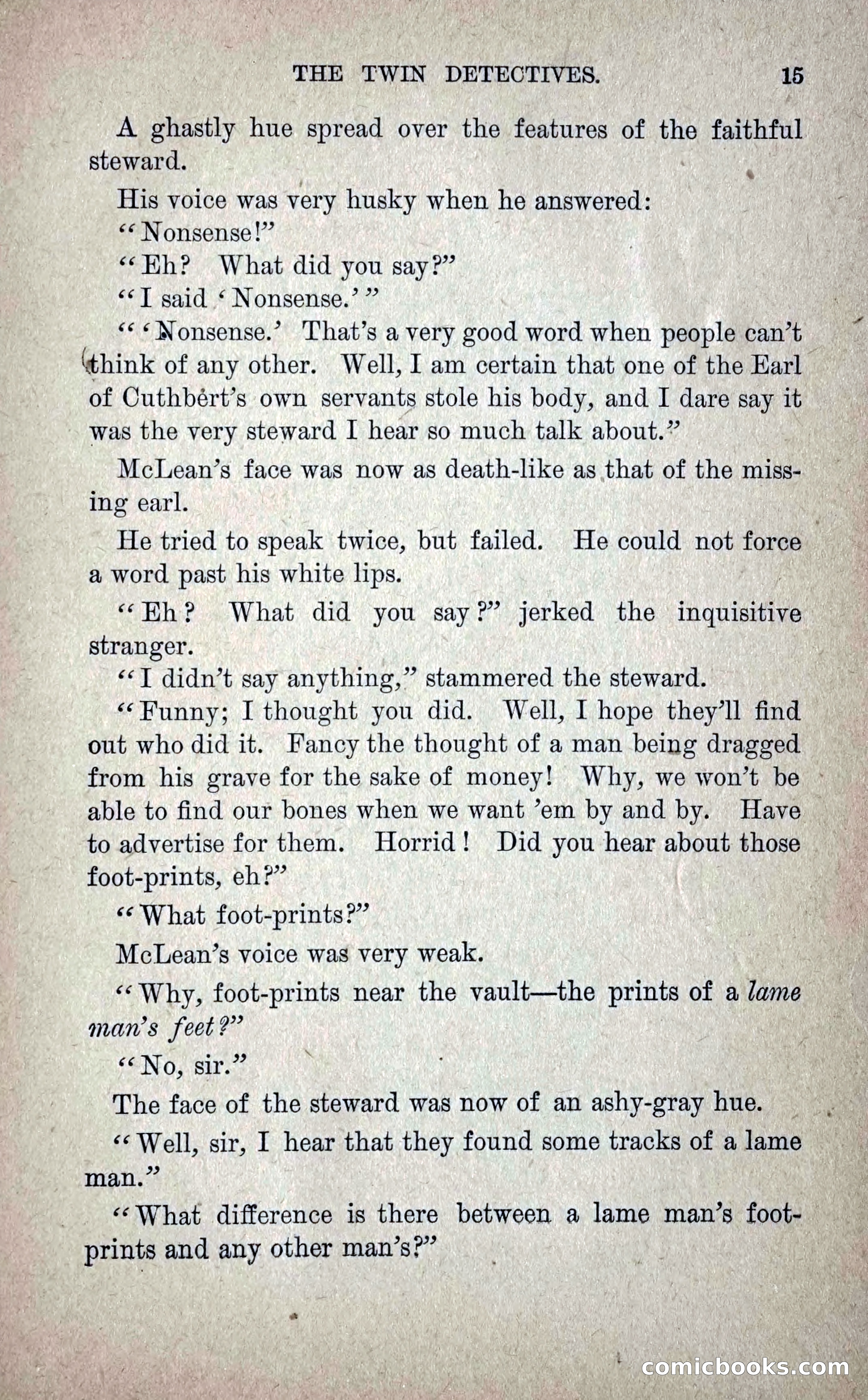 The Twin Detectives; or, The Robbers of the Tomb — page 24 of 235