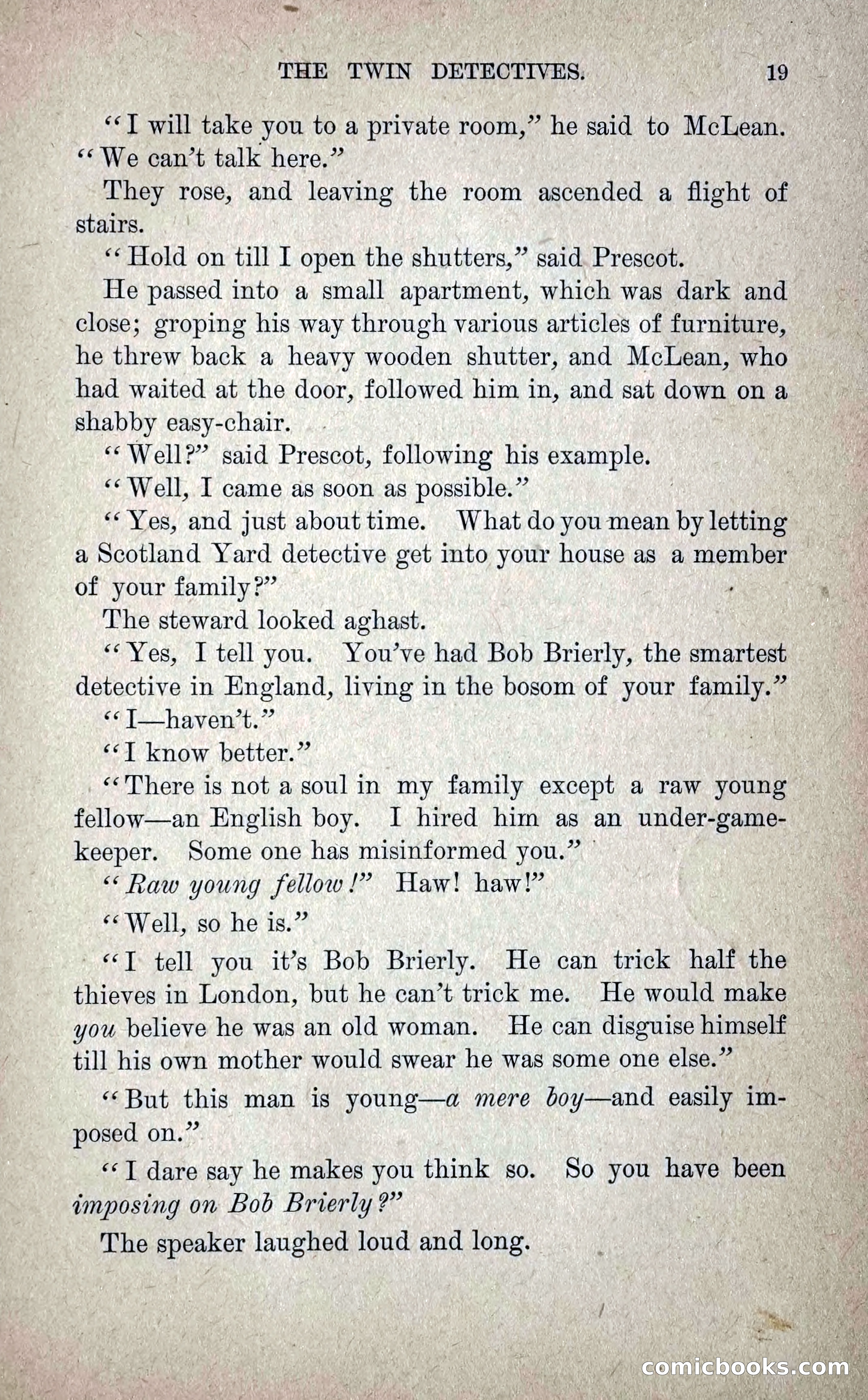 The Twin Detectives; or, The Robbers of the Tomb — page 28 of 235