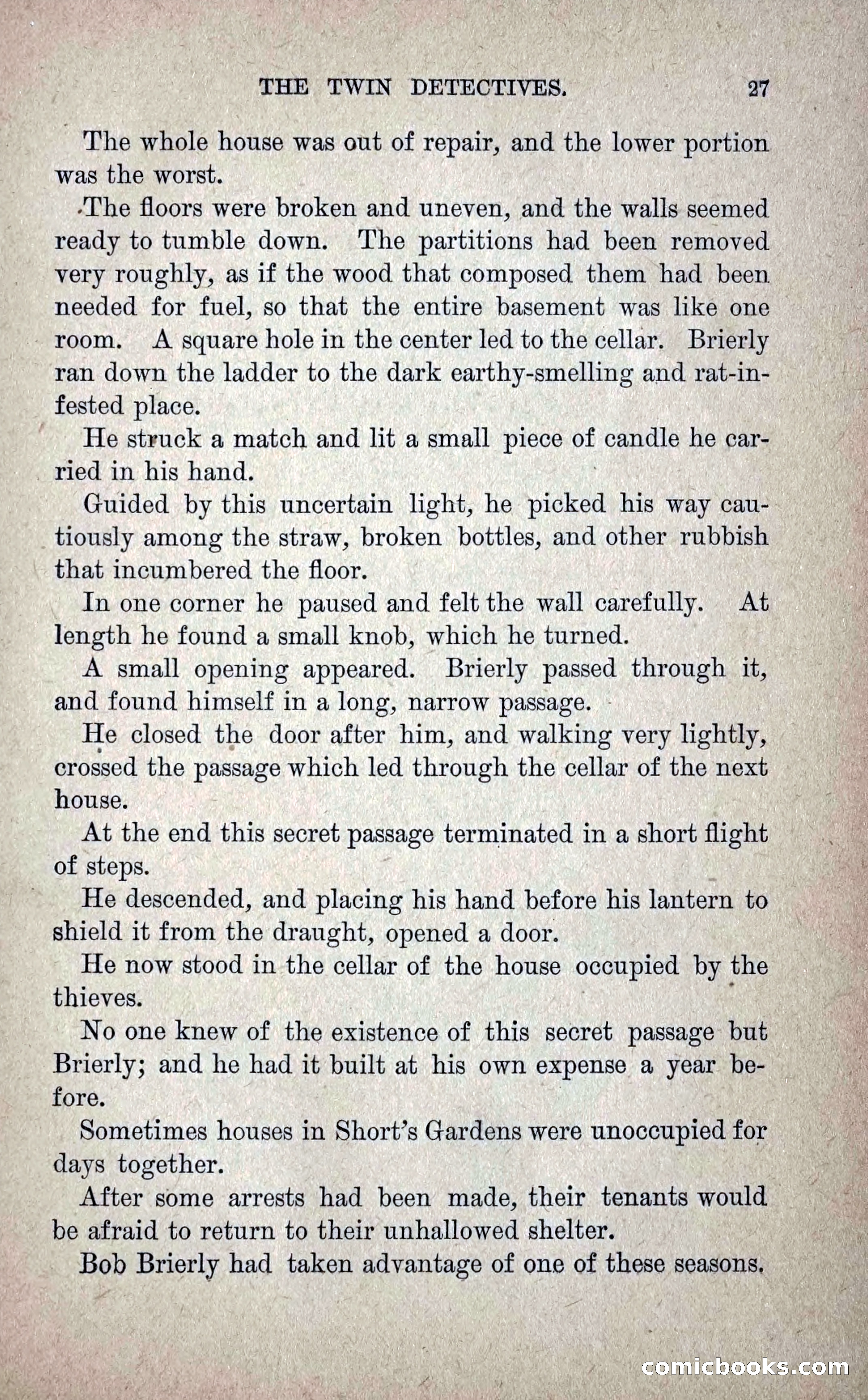 The Twin Detectives; or, The Robbers of the Tomb — page 36 of 235