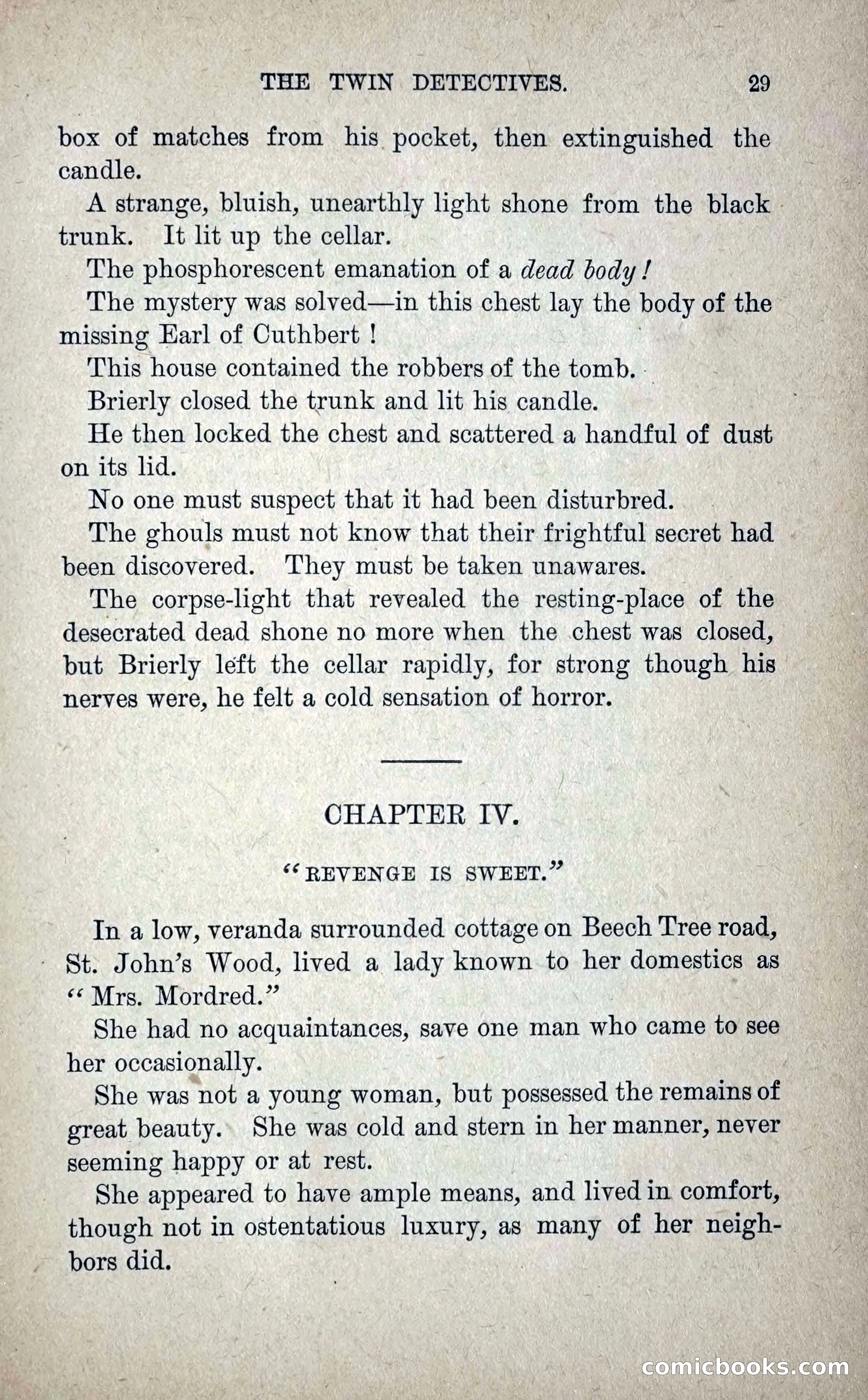 The Twin Detectives; or, The Robbers of the Tomb — page 38 of 235