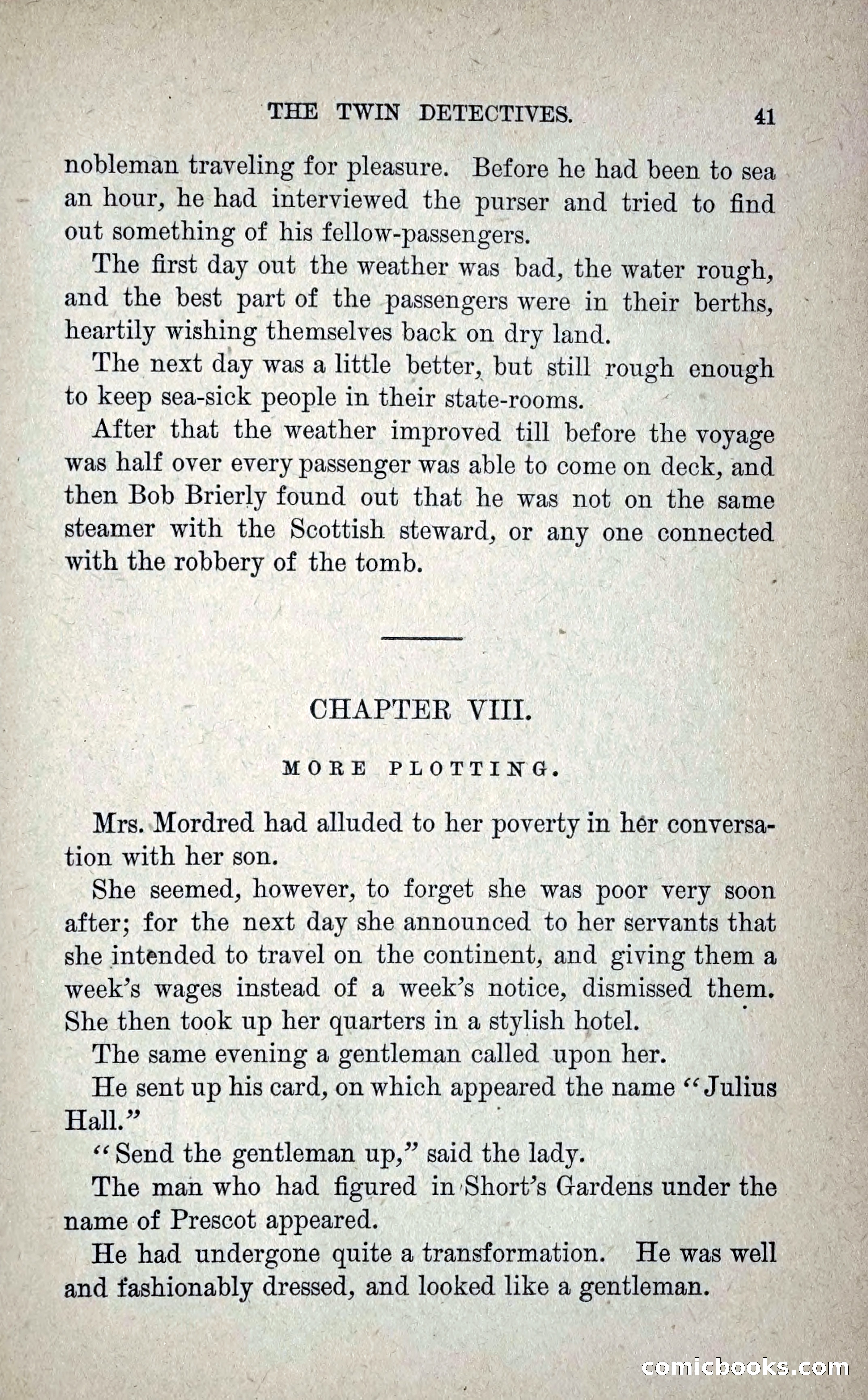 The Twin Detectives; or, The Robbers of the Tomb — page 50 of 235