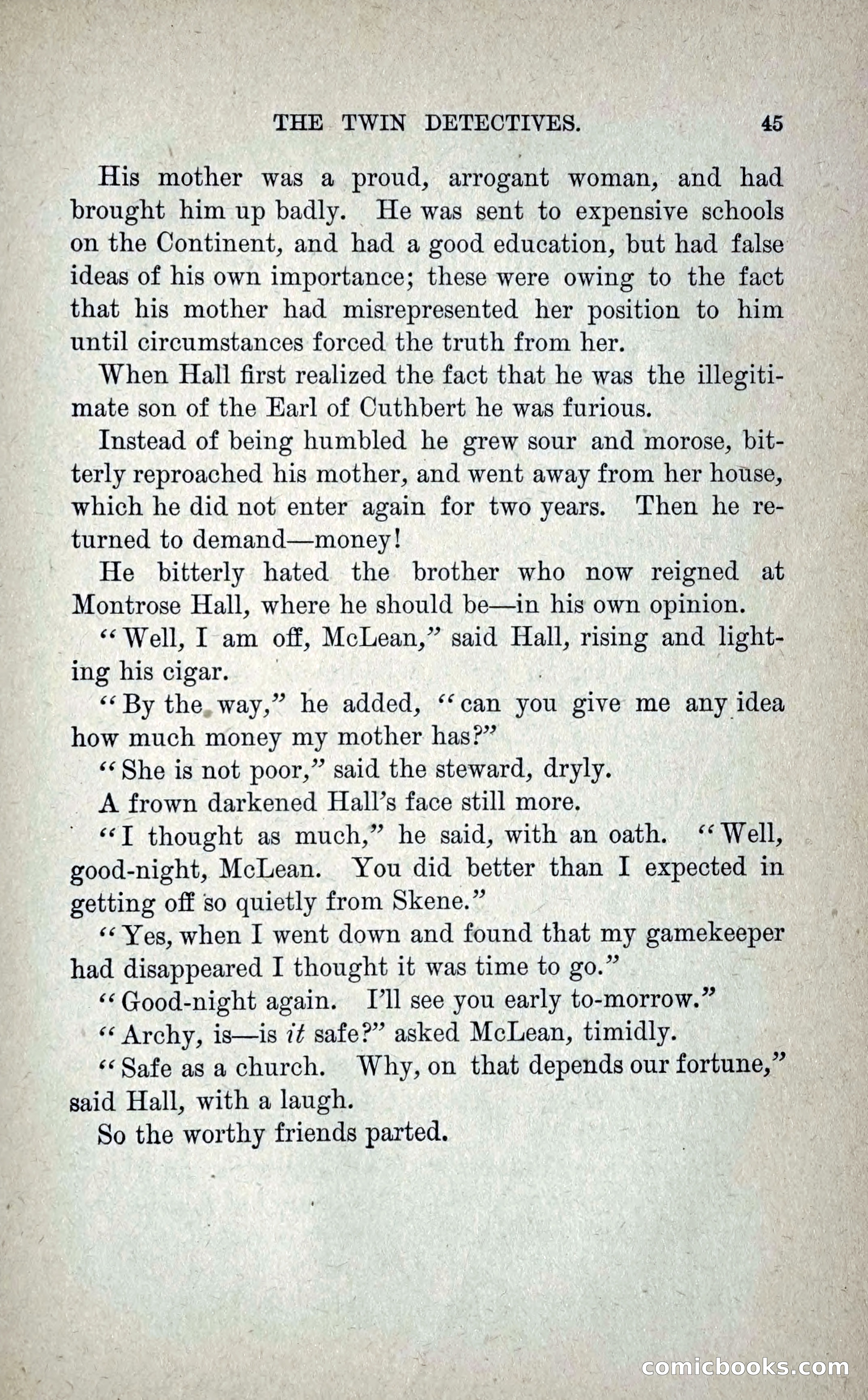 The Twin Detectives; or, The Robbers of the Tomb — page 54 of 235
