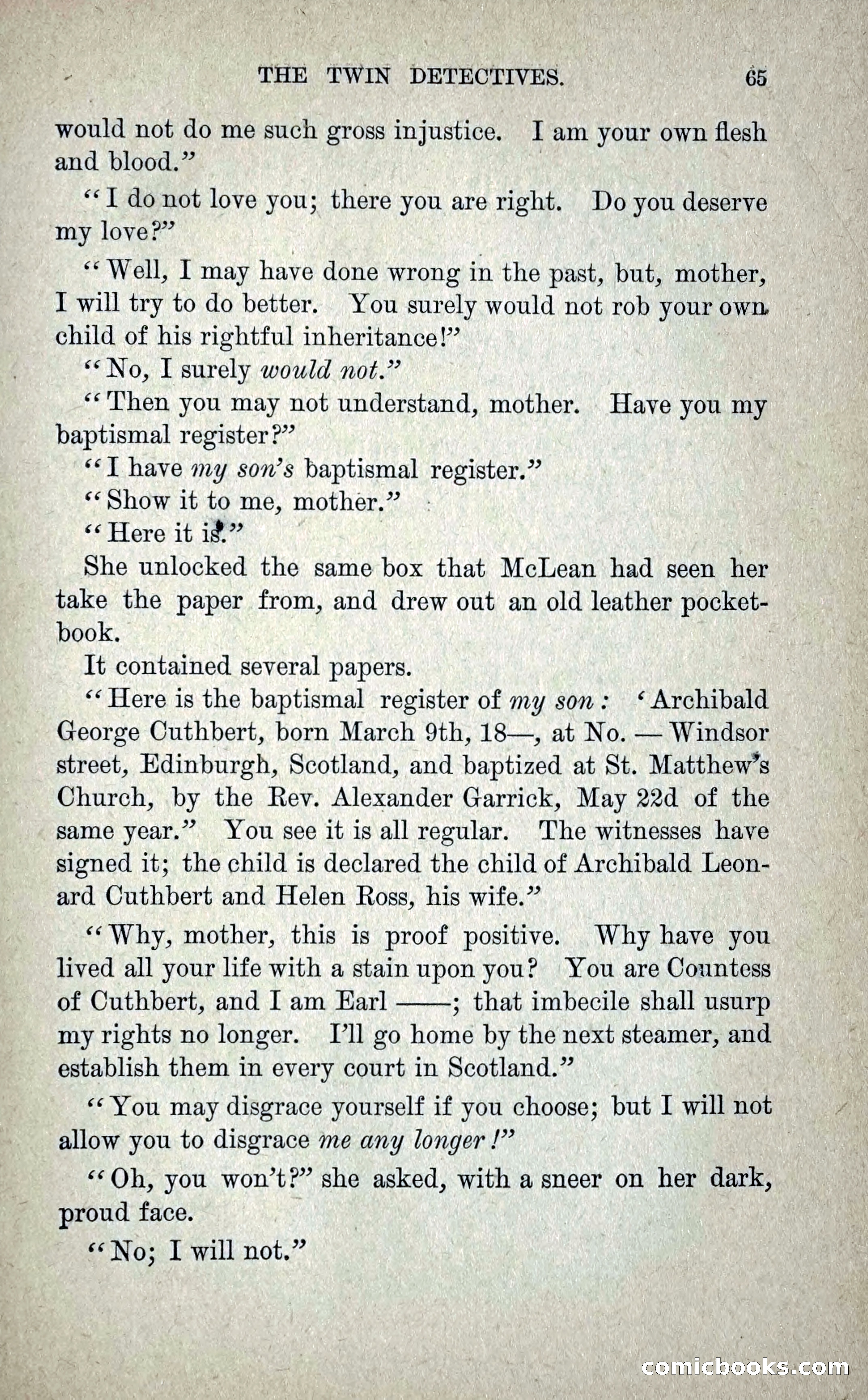 The Twin Detectives; or, The Robbers of the Tomb — page 74 of 235