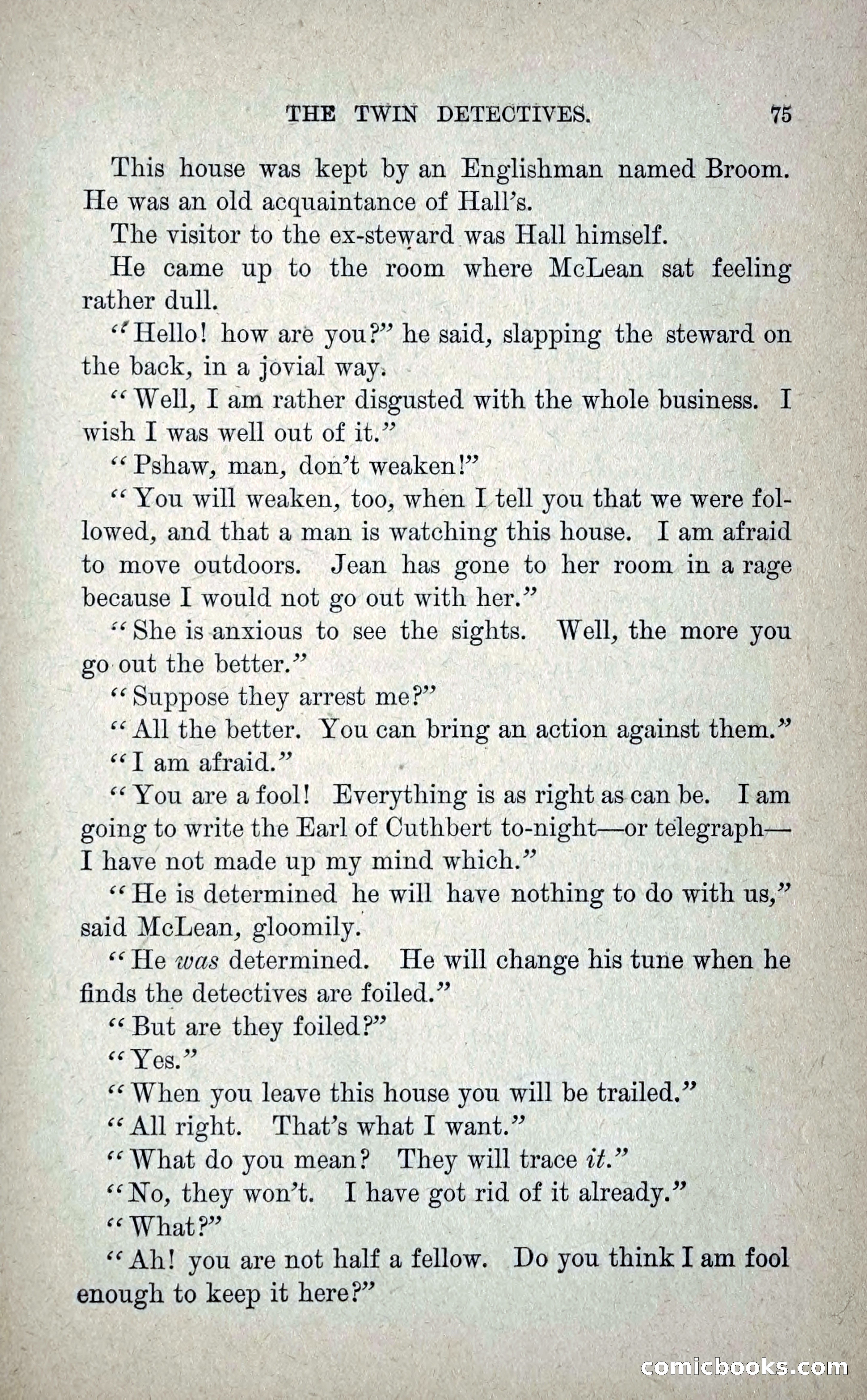 The Twin Detectives; or, The Robbers of the Tomb — page 84 of 235