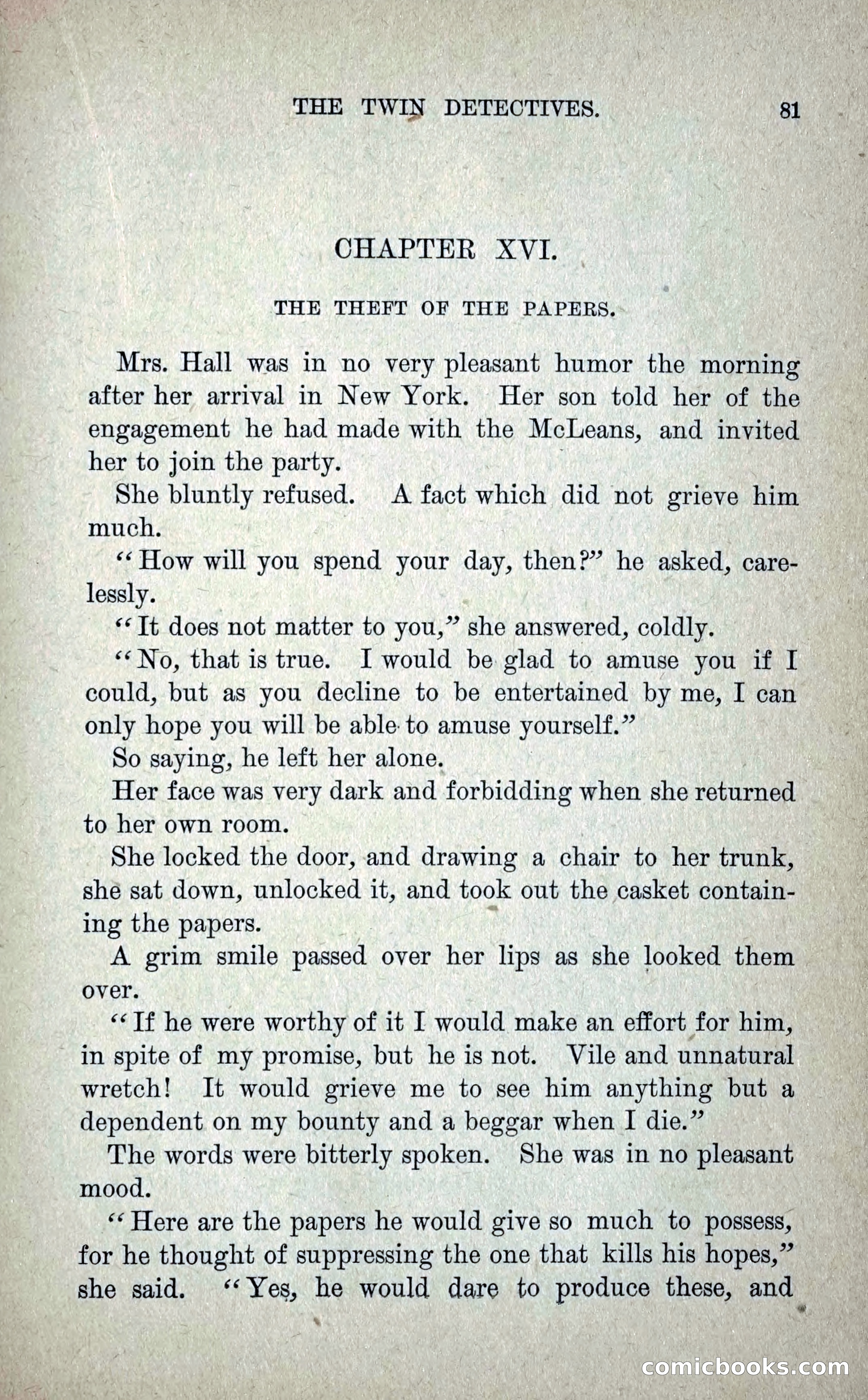 The Twin Detectives; or, The Robbers of the Tomb — page 90 of 235