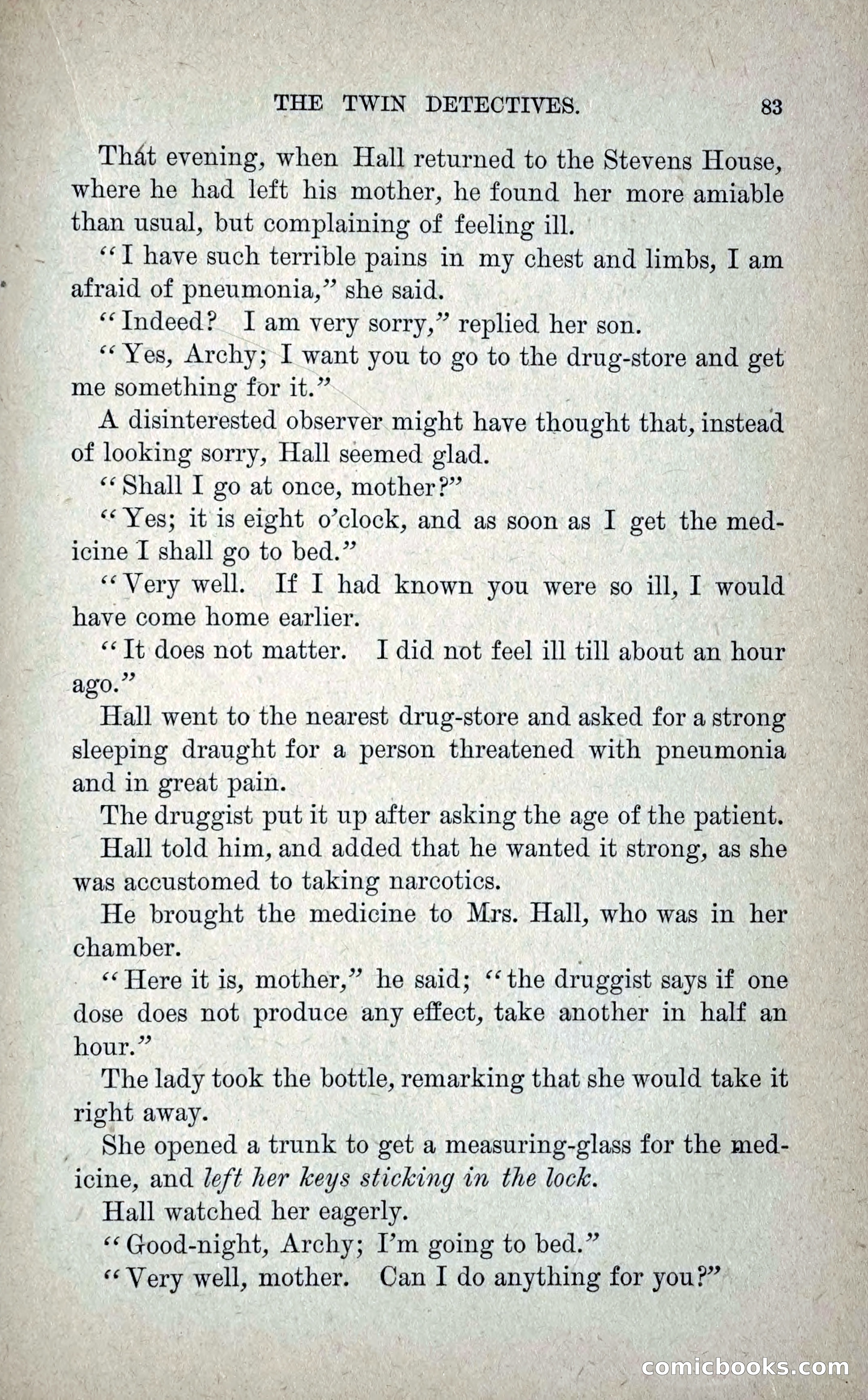 The Twin Detectives; or, The Robbers of the Tomb — page 92 of 235