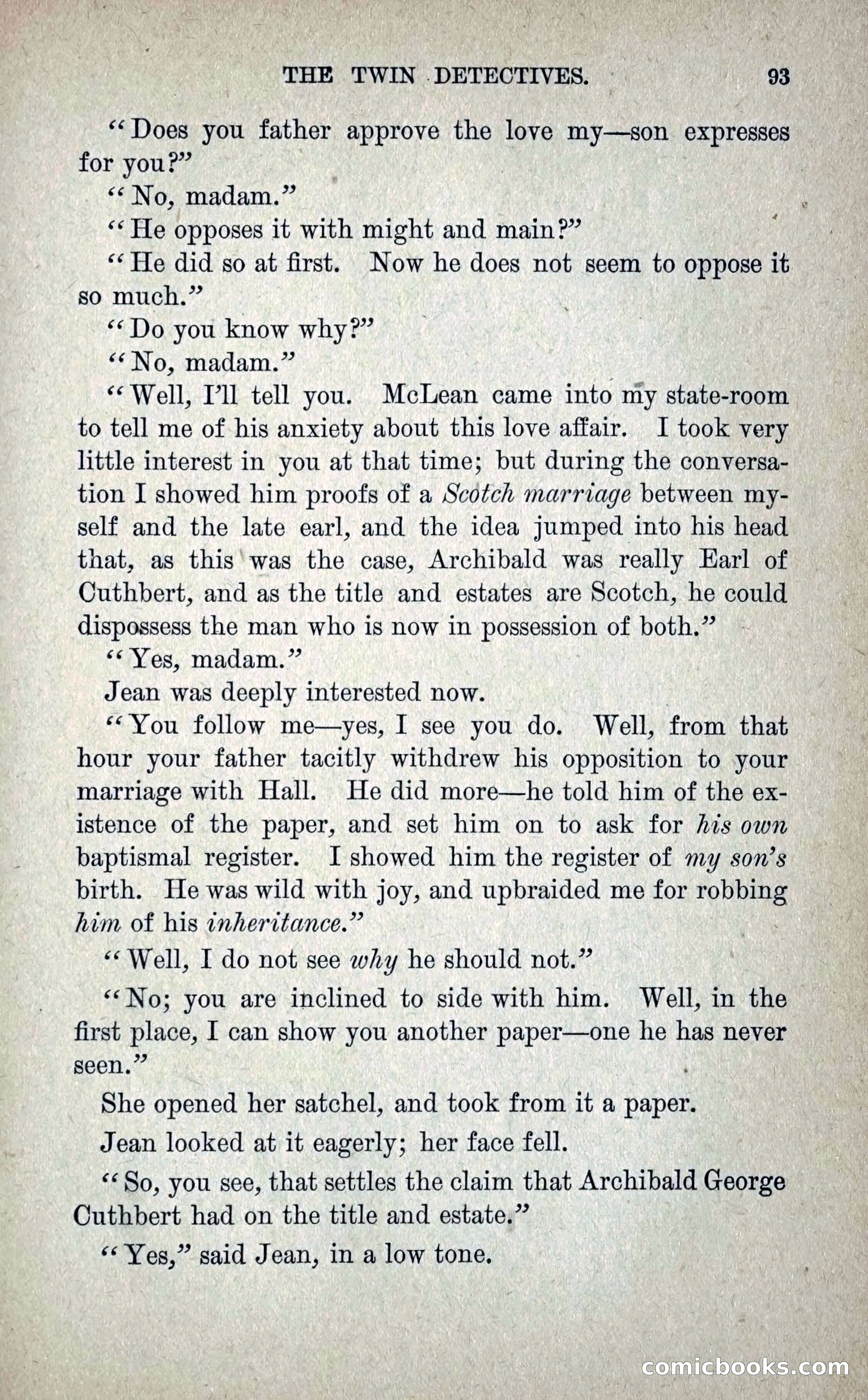 The Twin Detectives; or, The Robbers of the Tomb — page 102 of 235