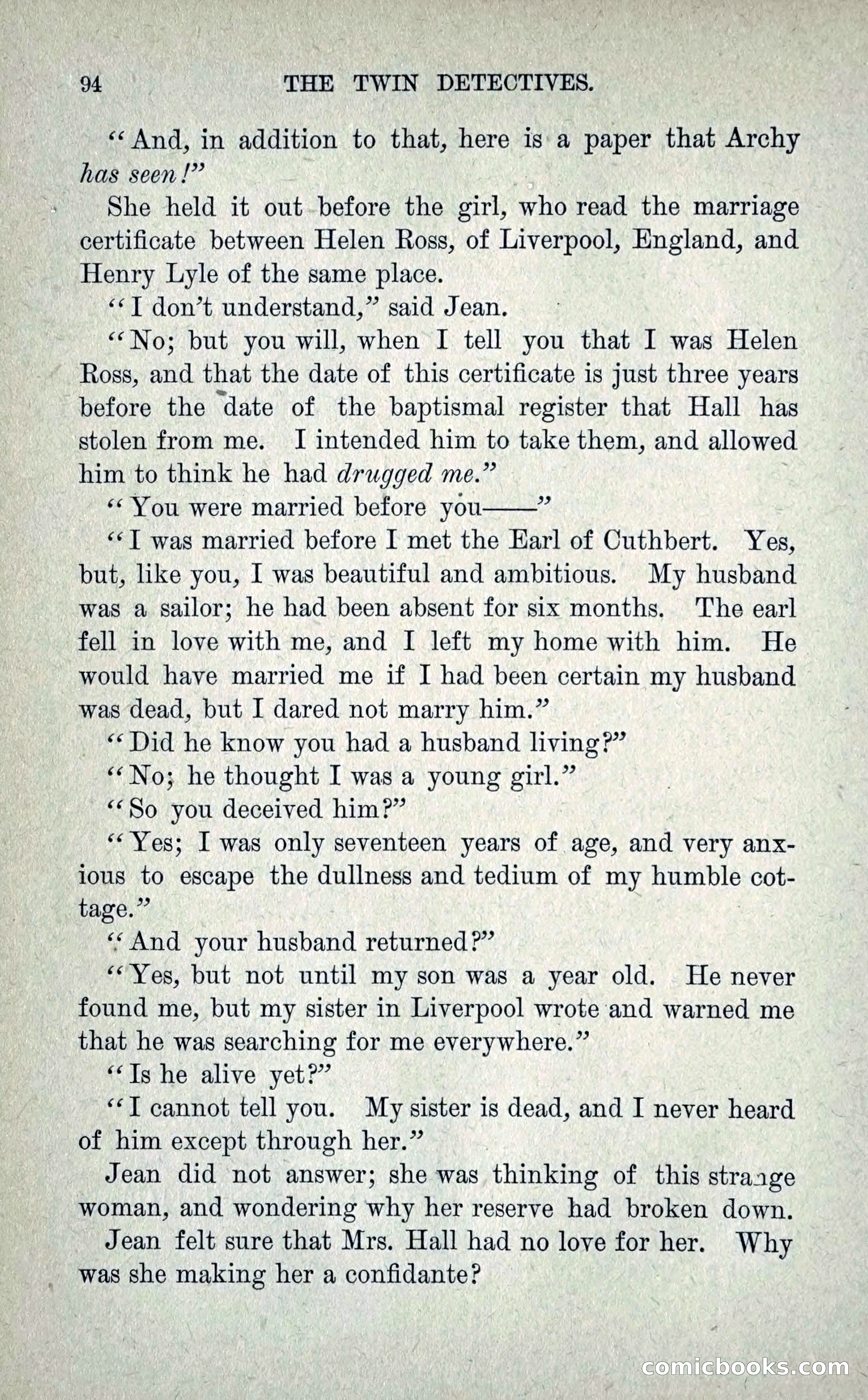 The Twin Detectives; or, The Robbers of the Tomb — page 103 of 235