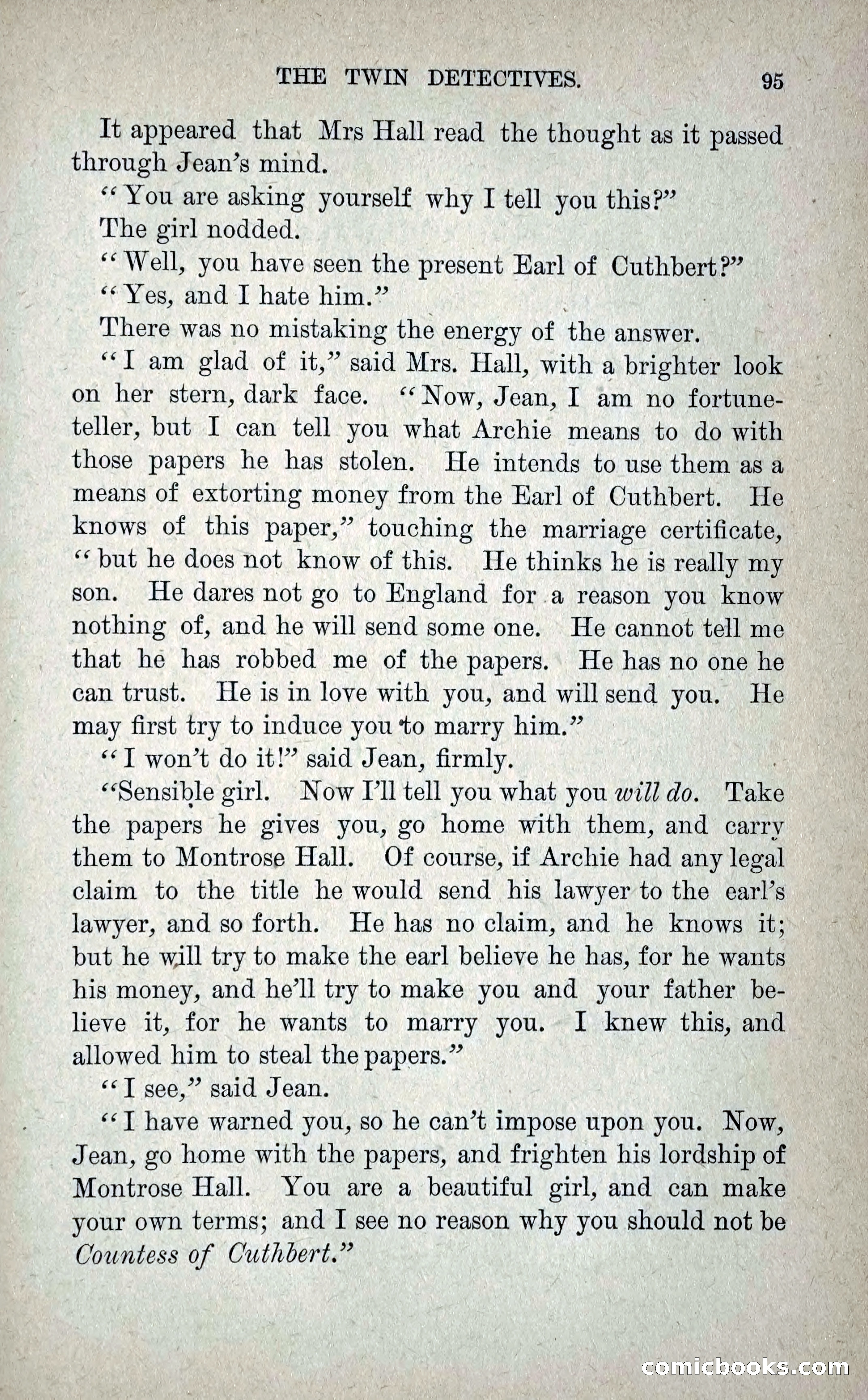 The Twin Detectives; or, The Robbers of the Tomb — page 104 of 235