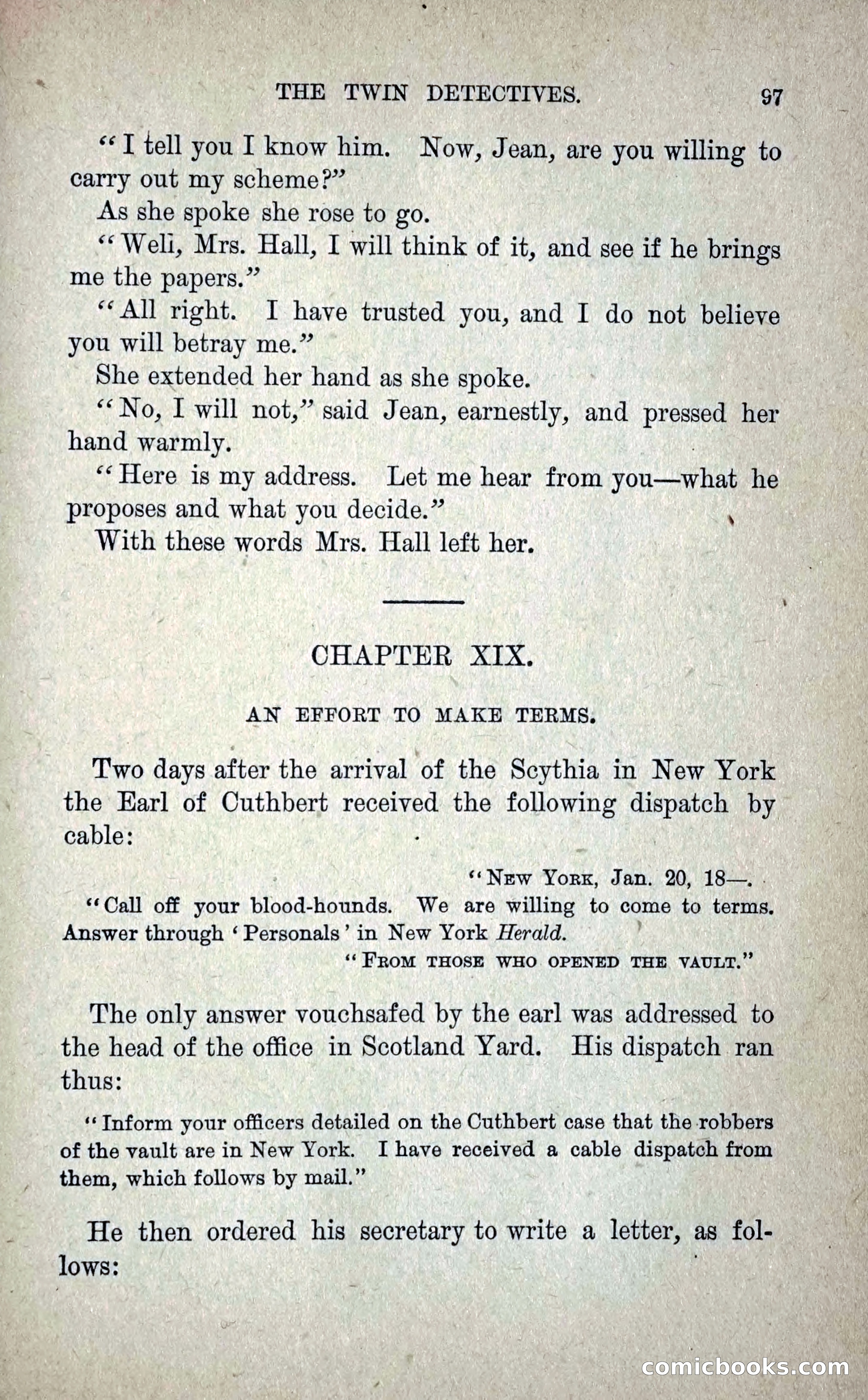 The Twin Detectives; or, The Robbers of the Tomb — page 106 of 235
