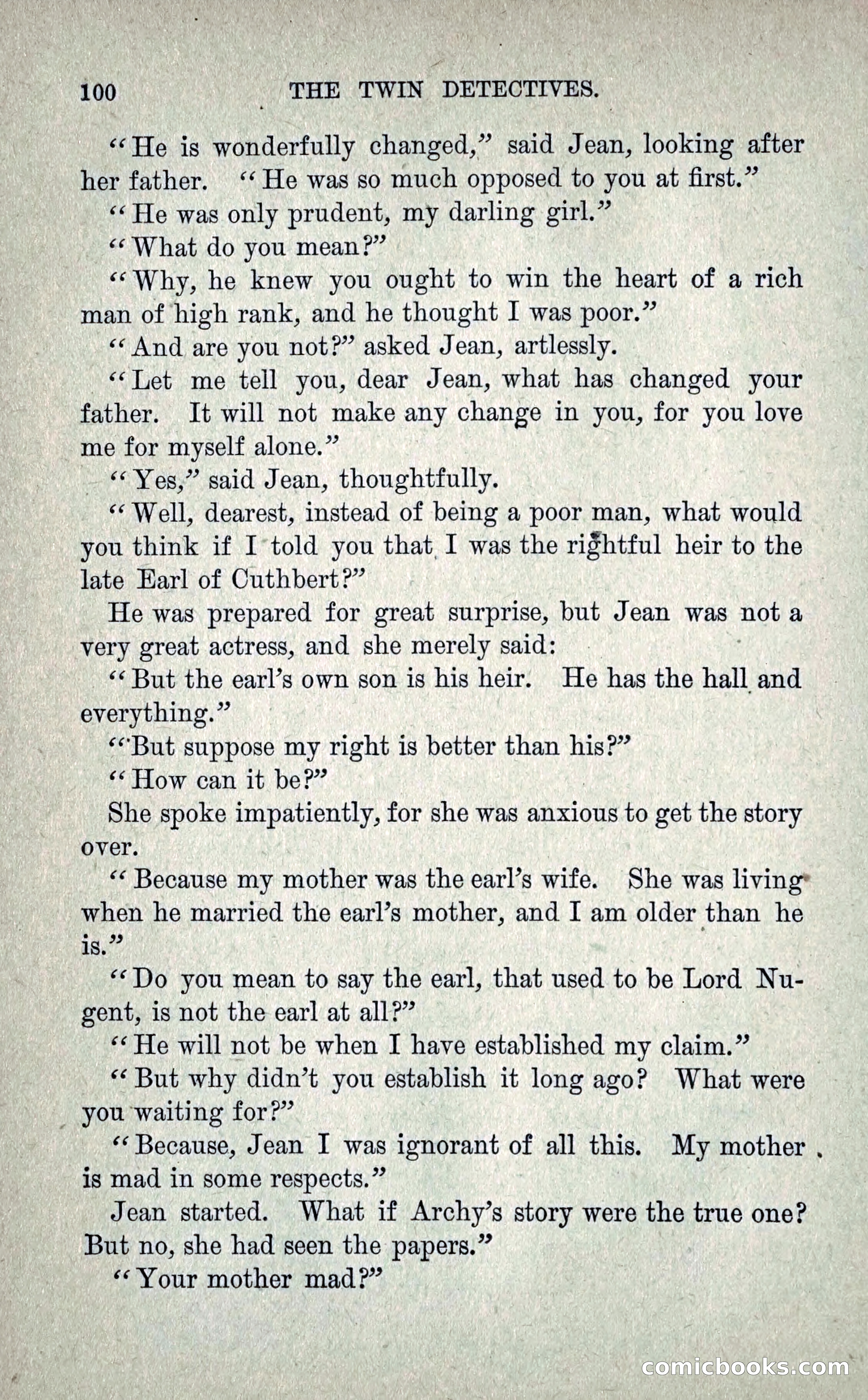 The Twin Detectives; or, The Robbers of the Tomb — page 109 of 235