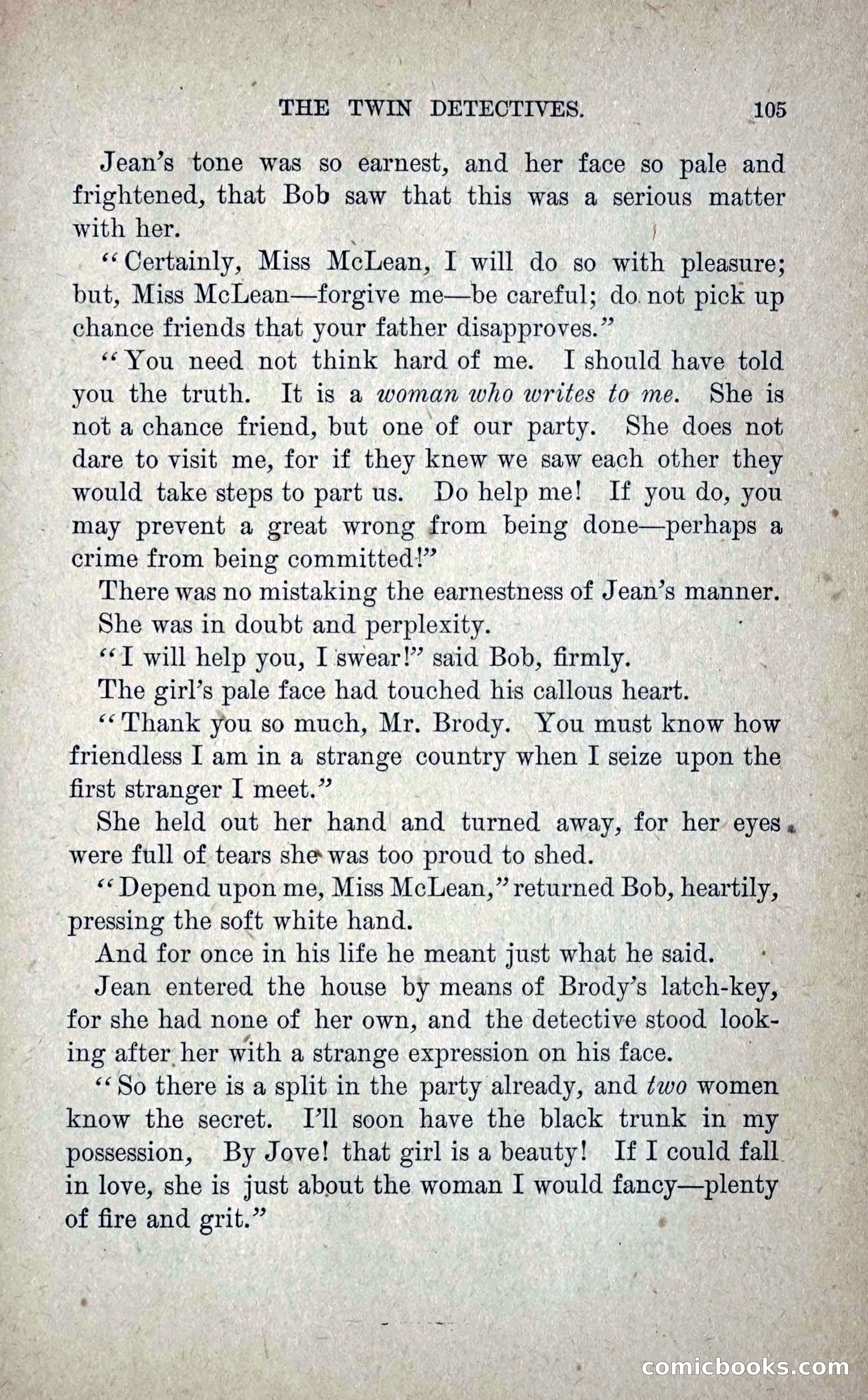 The Twin Detectives; or, The Robbers of the Tomb — page 114 of 235