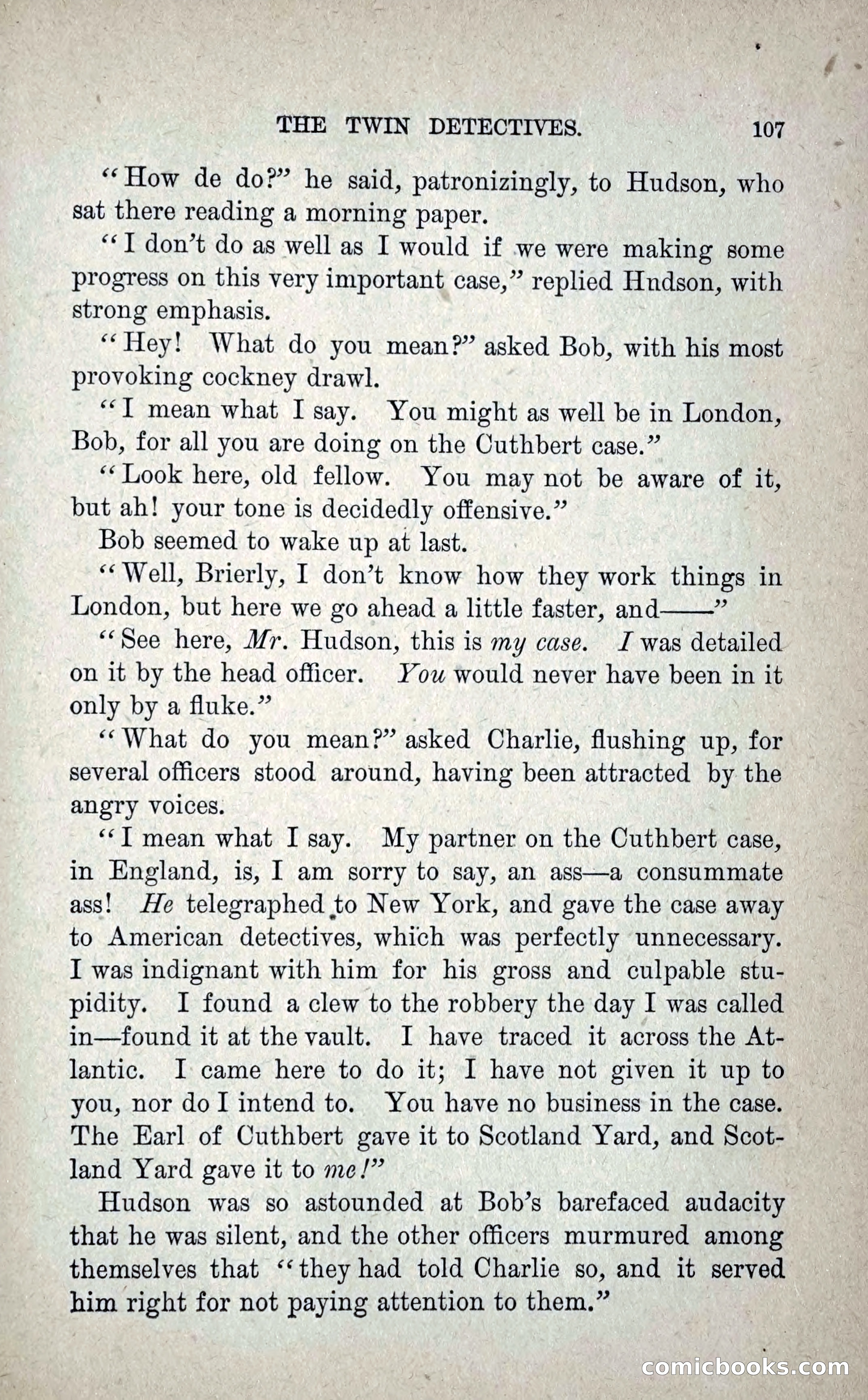 The Twin Detectives; or, The Robbers of the Tomb — page 116 of 235