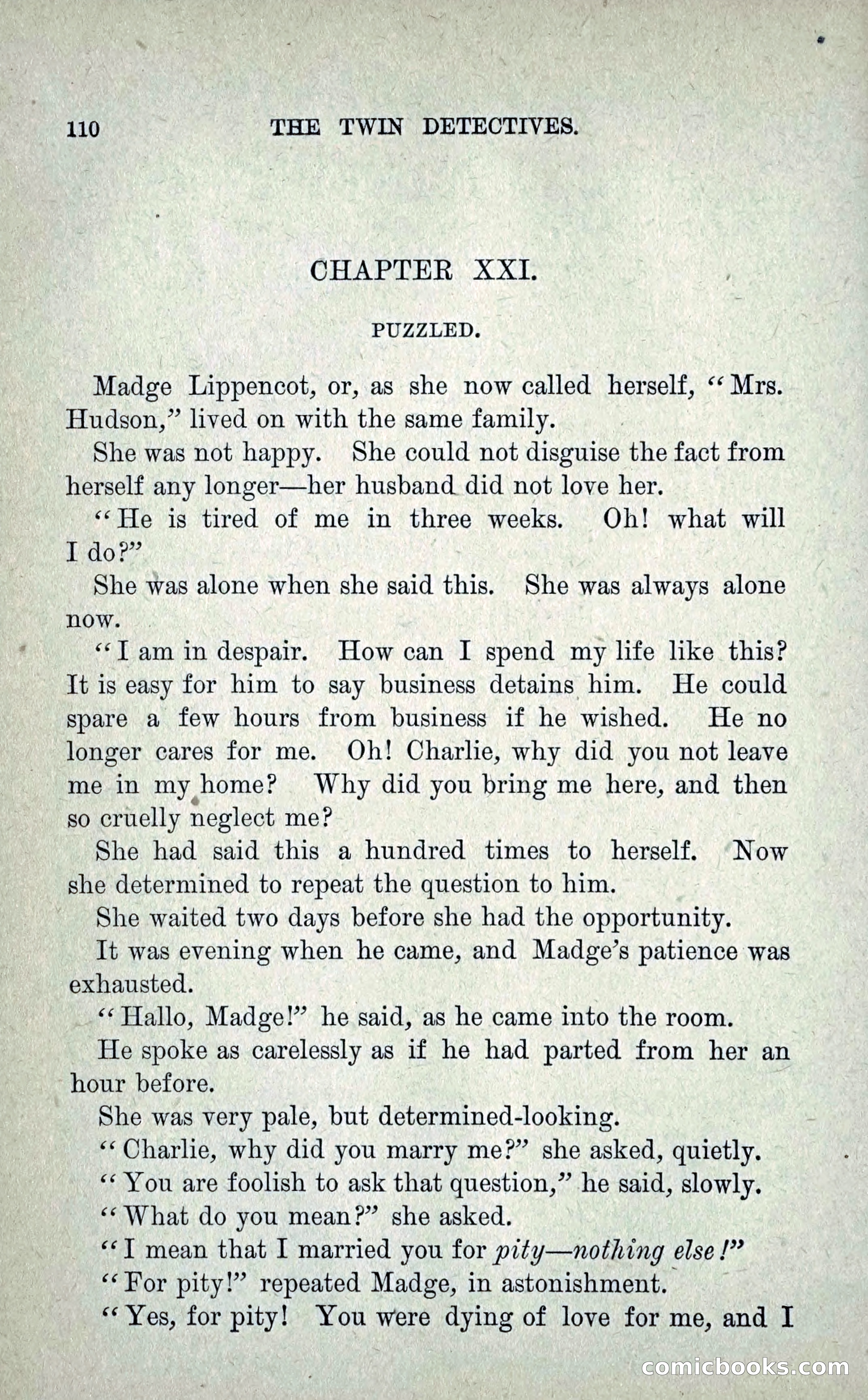 The Twin Detectives; or, The Robbers of the Tomb — page 119 of 235