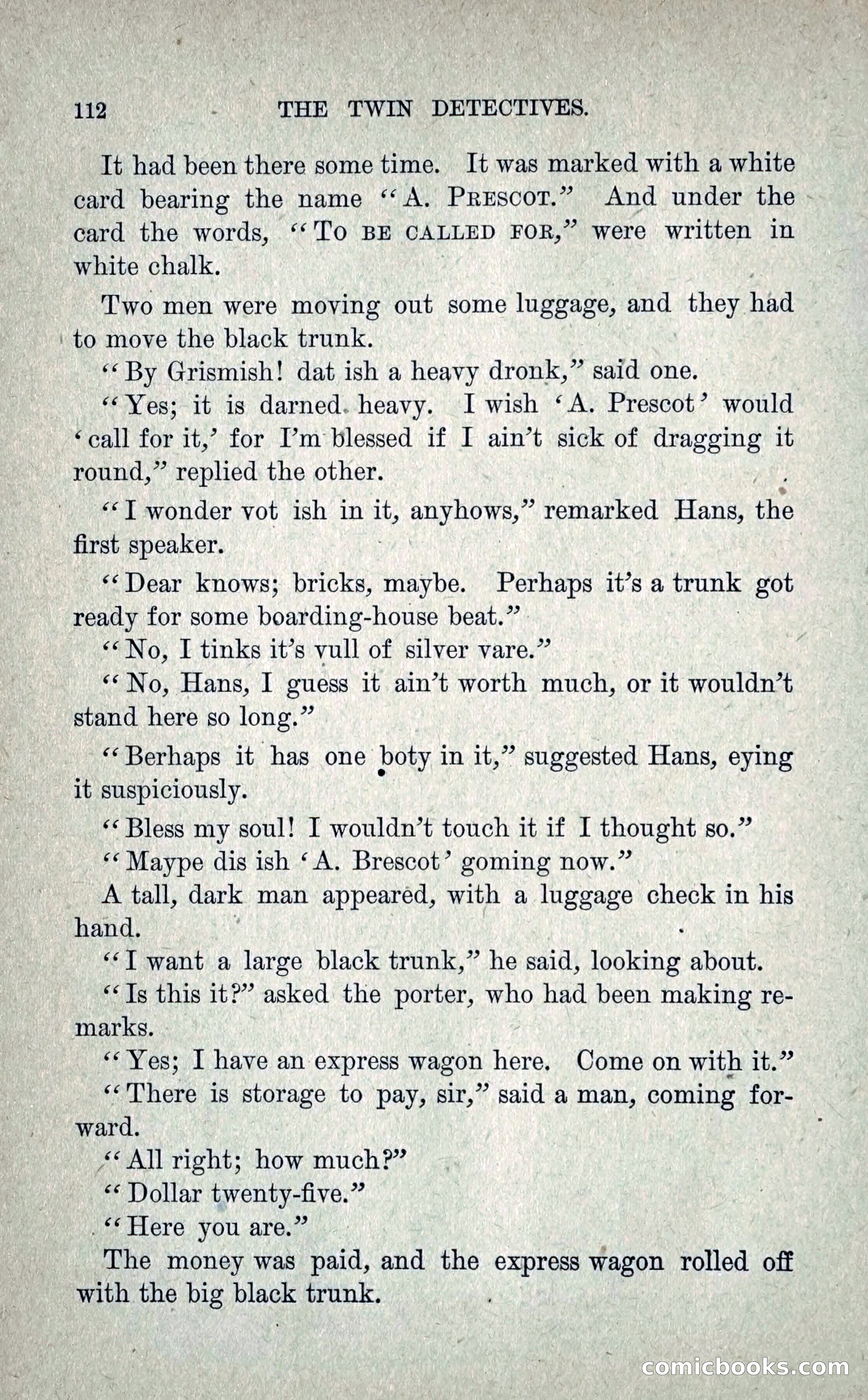 The Twin Detectives; or, The Robbers of the Tomb — page 121 of 235