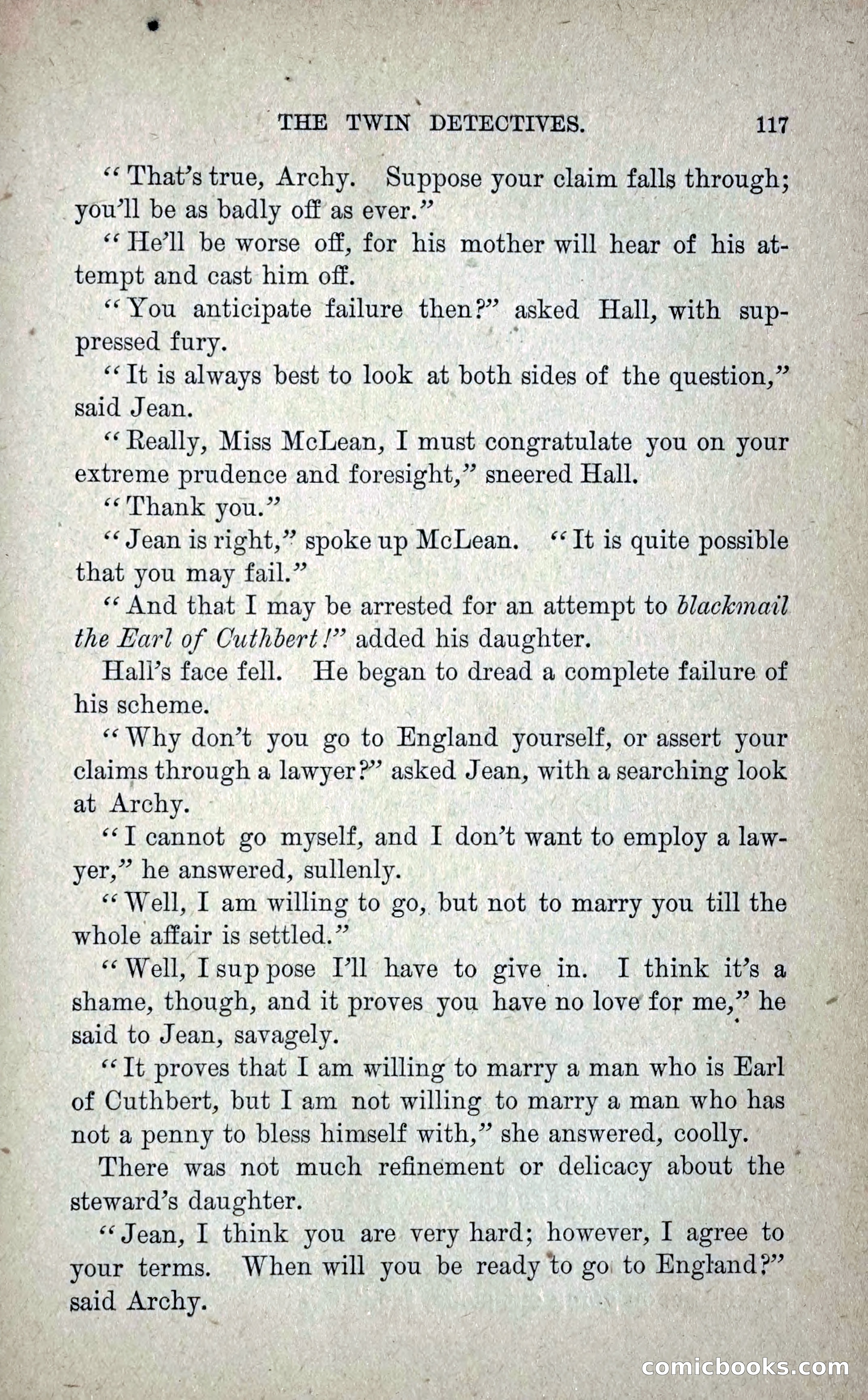 The Twin Detectives; or, The Robbers of the Tomb — page 126 of 235