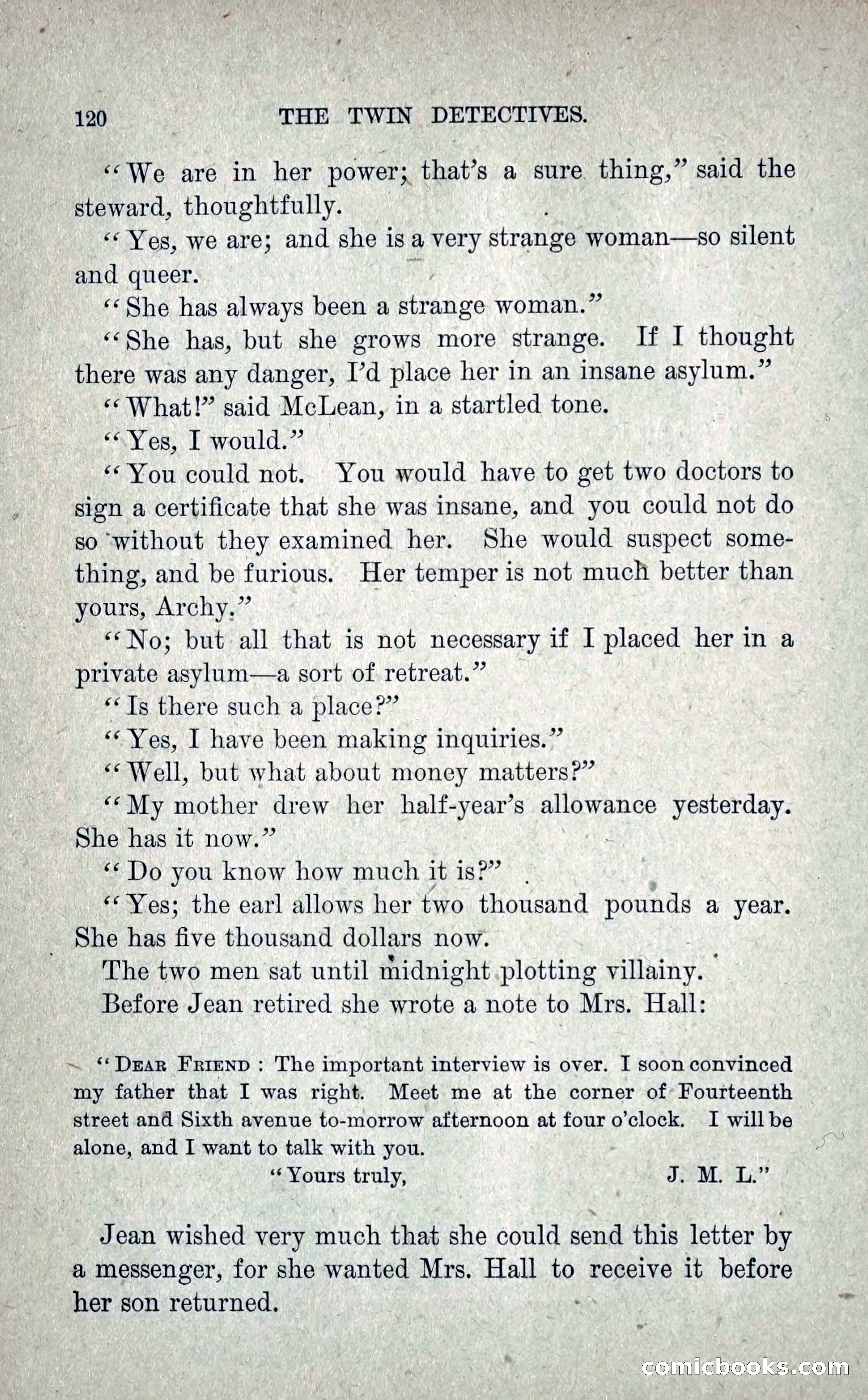 The Twin Detectives; or, The Robbers of the Tomb — page 129 of 235