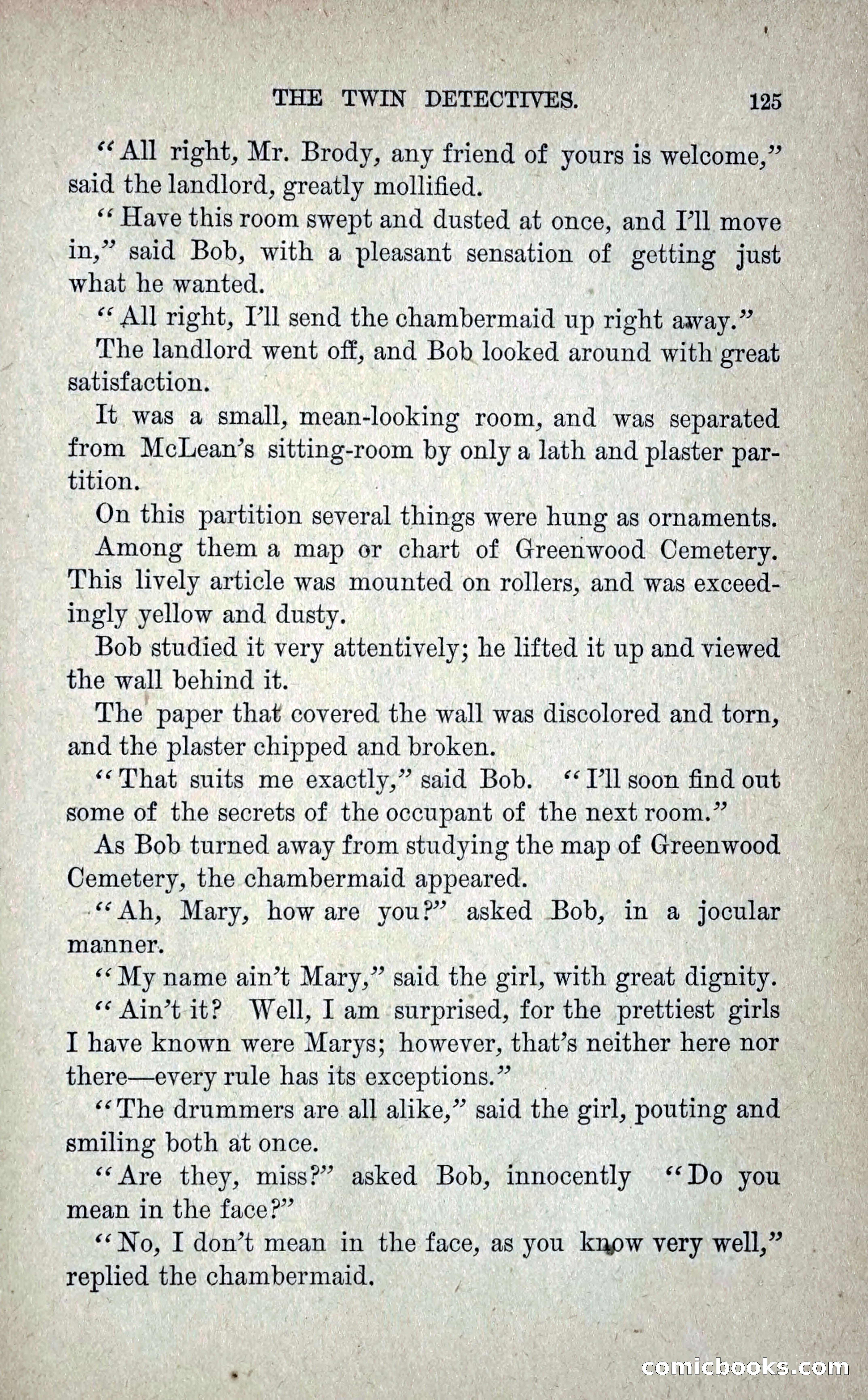 The Twin Detectives; or, The Robbers of the Tomb — page 134 of 235