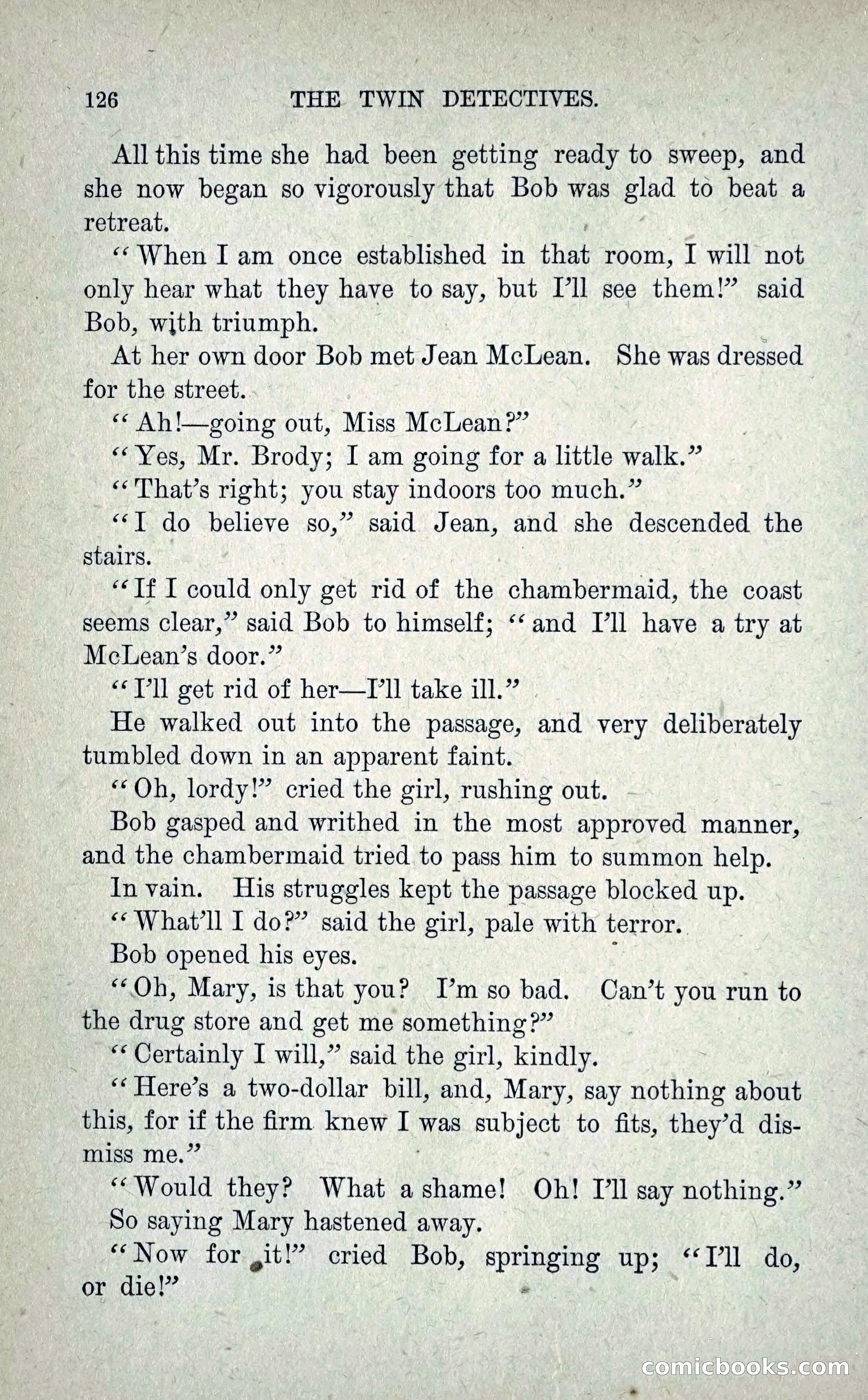 The Twin Detectives; or, The Robbers of the Tomb — page 135 of 235