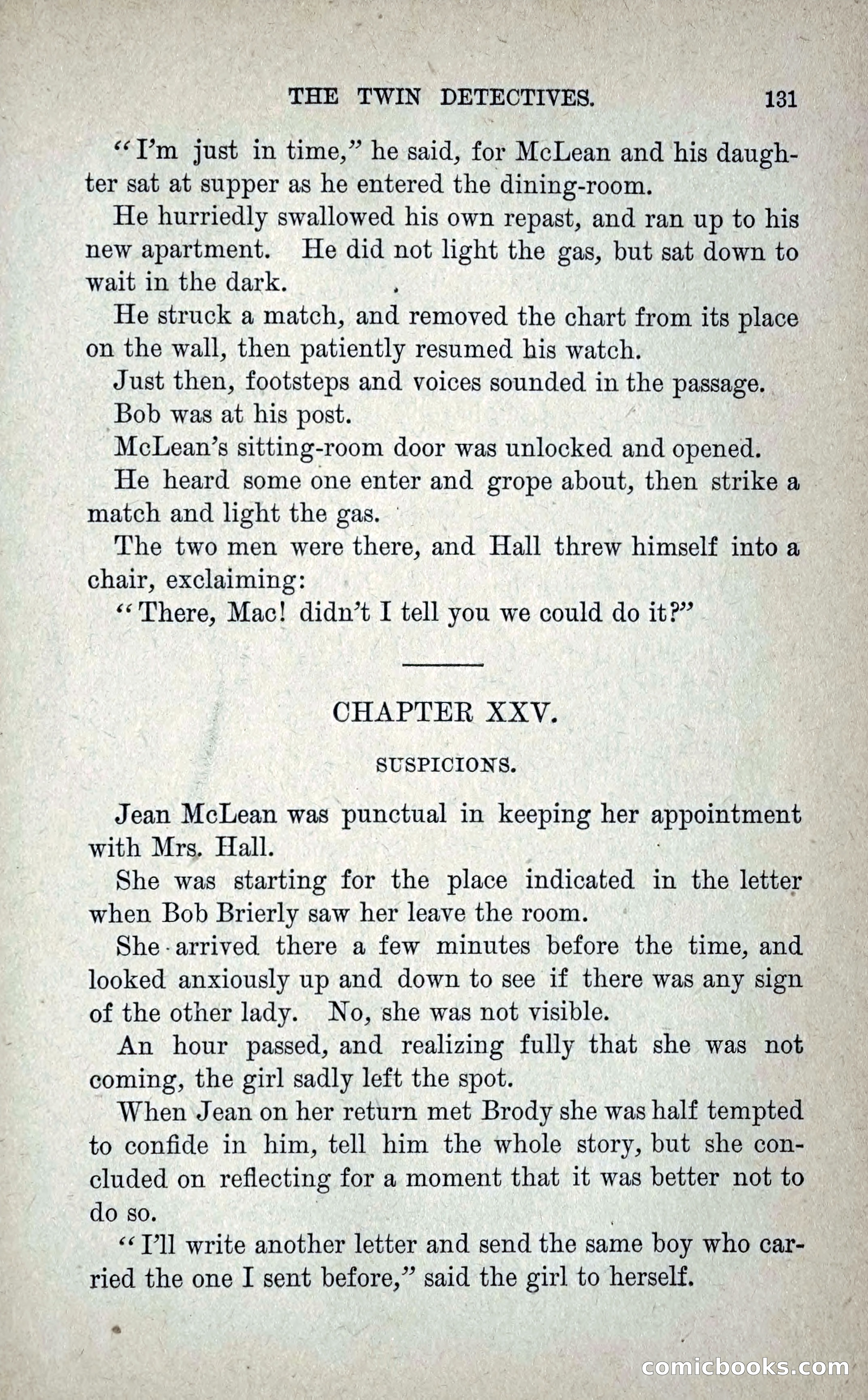 The Twin Detectives; or, The Robbers of the Tomb — page 140 of 235