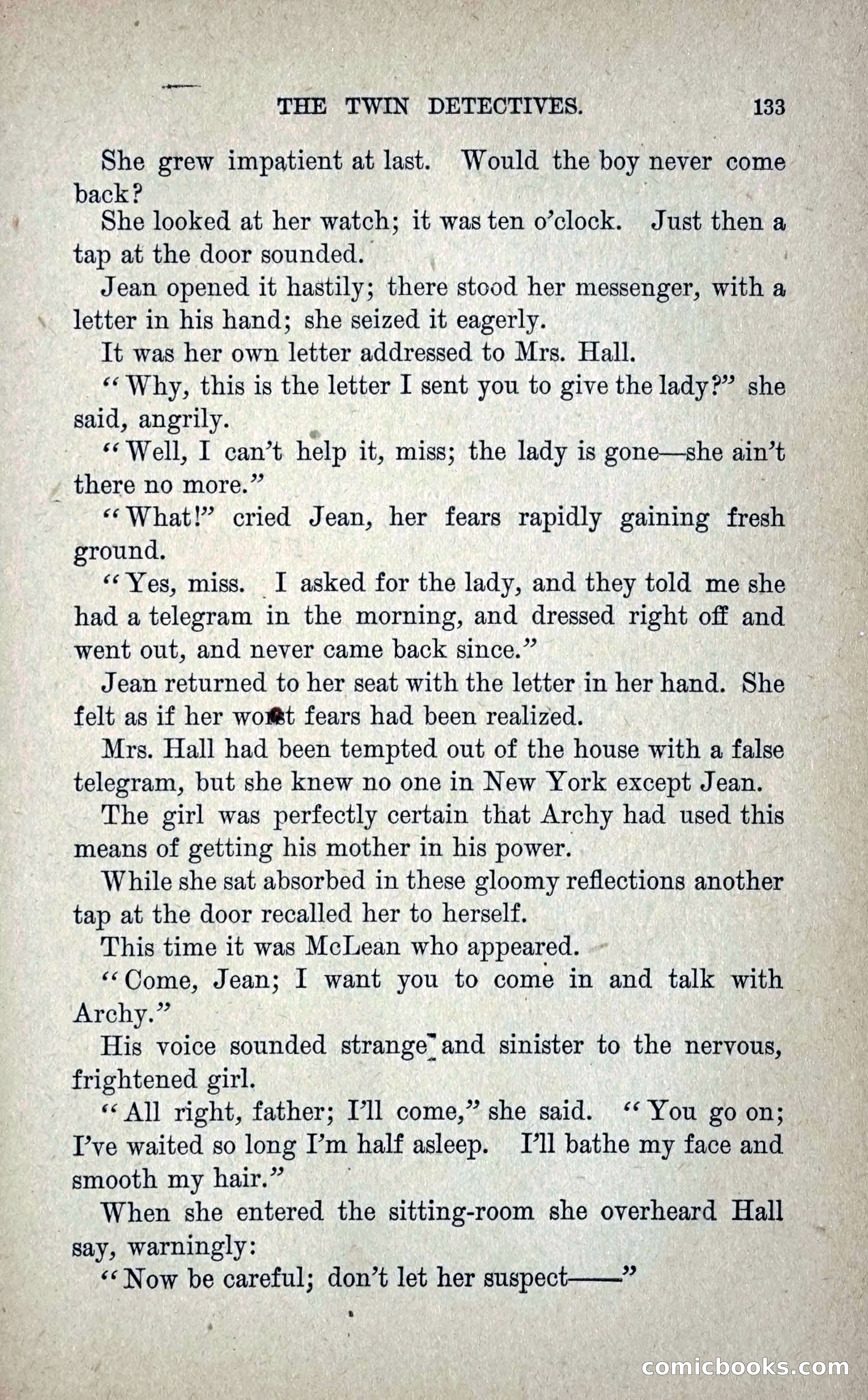 The Twin Detectives; or, The Robbers of the Tomb — page 142 of 235