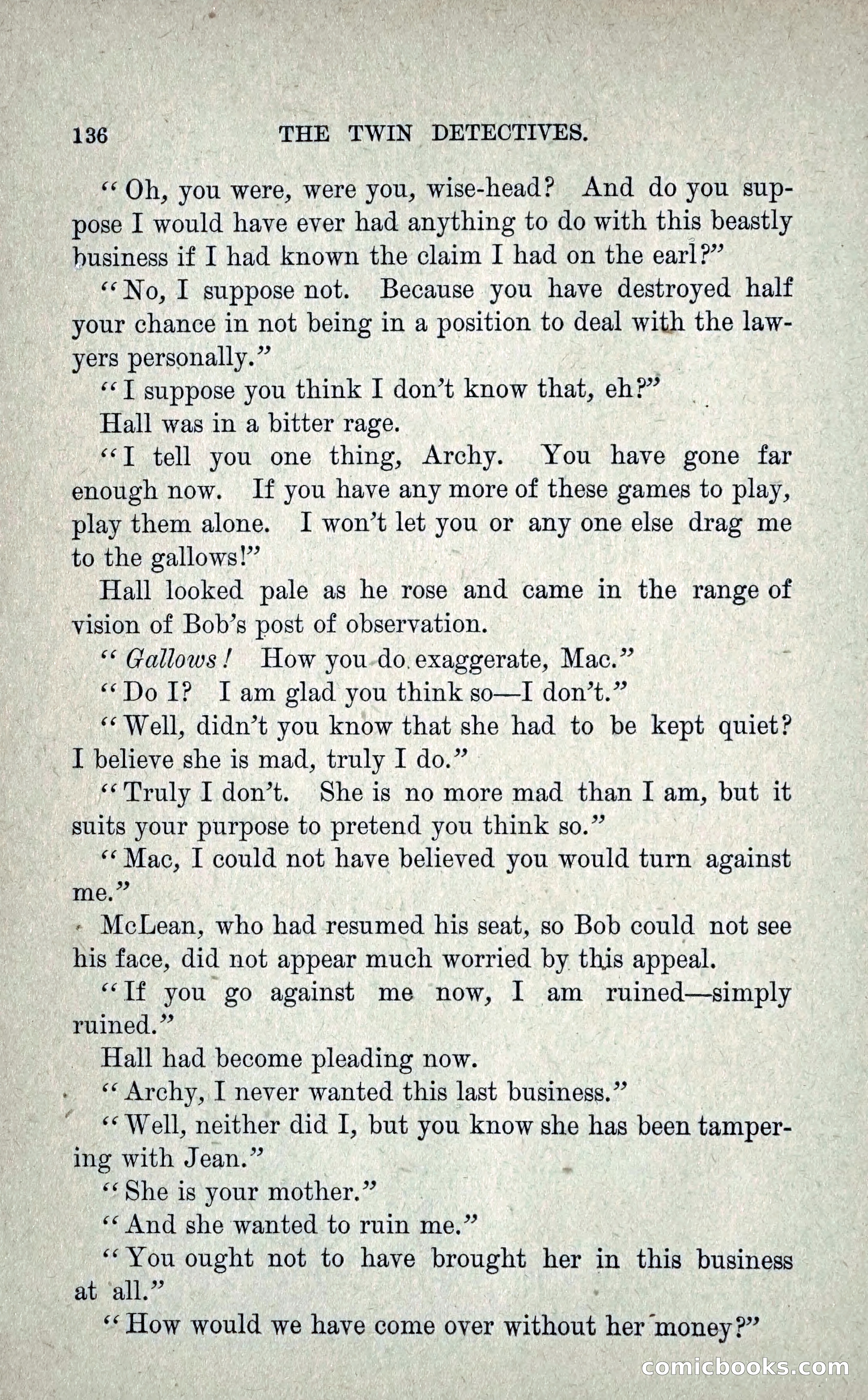 The Twin Detectives; or, The Robbers of the Tomb — page 145 of 235