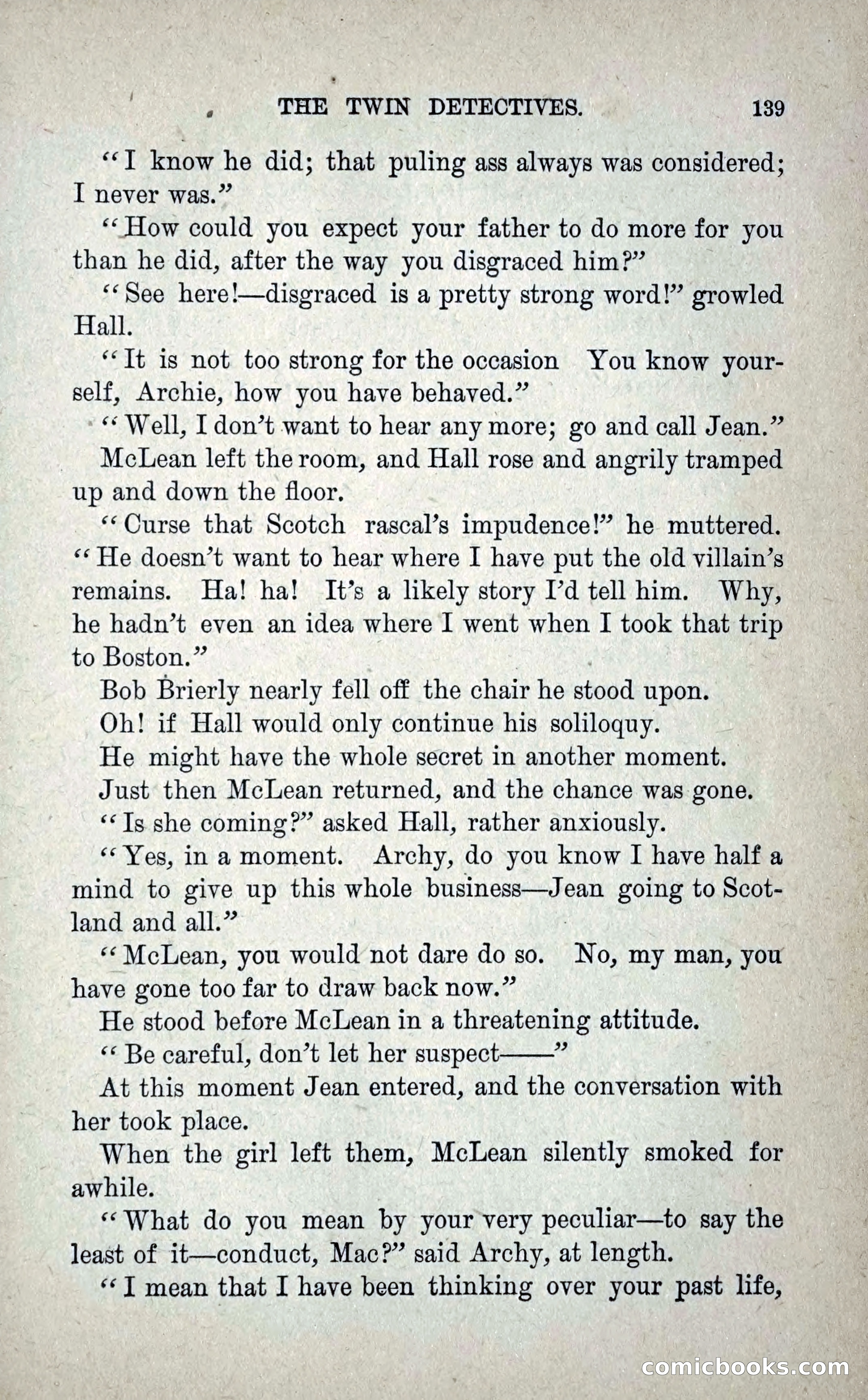 The Twin Detectives; or, The Robbers of the Tomb — page 148 of 235