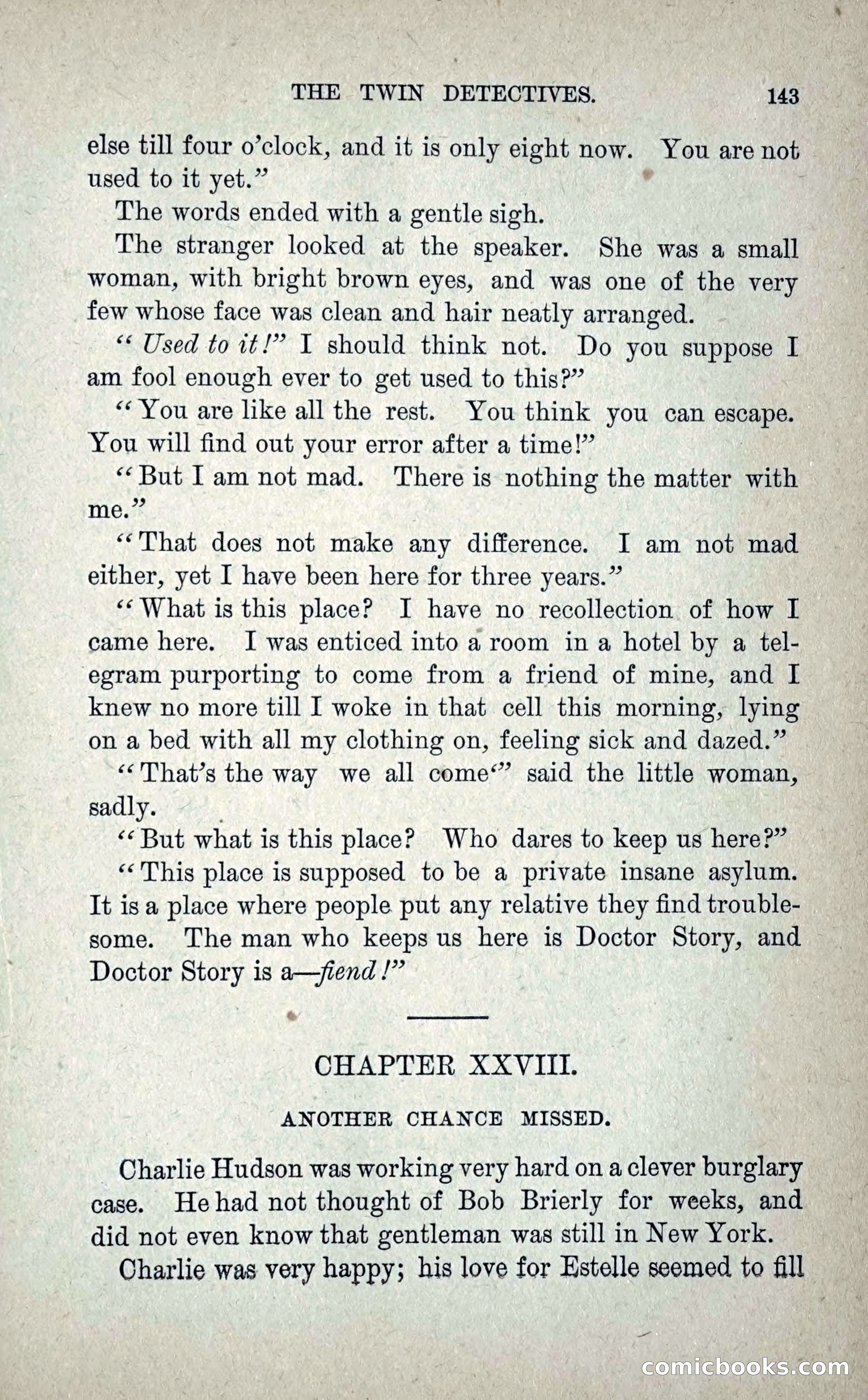 The Twin Detectives; or, The Robbers of the Tomb — page 152 of 235