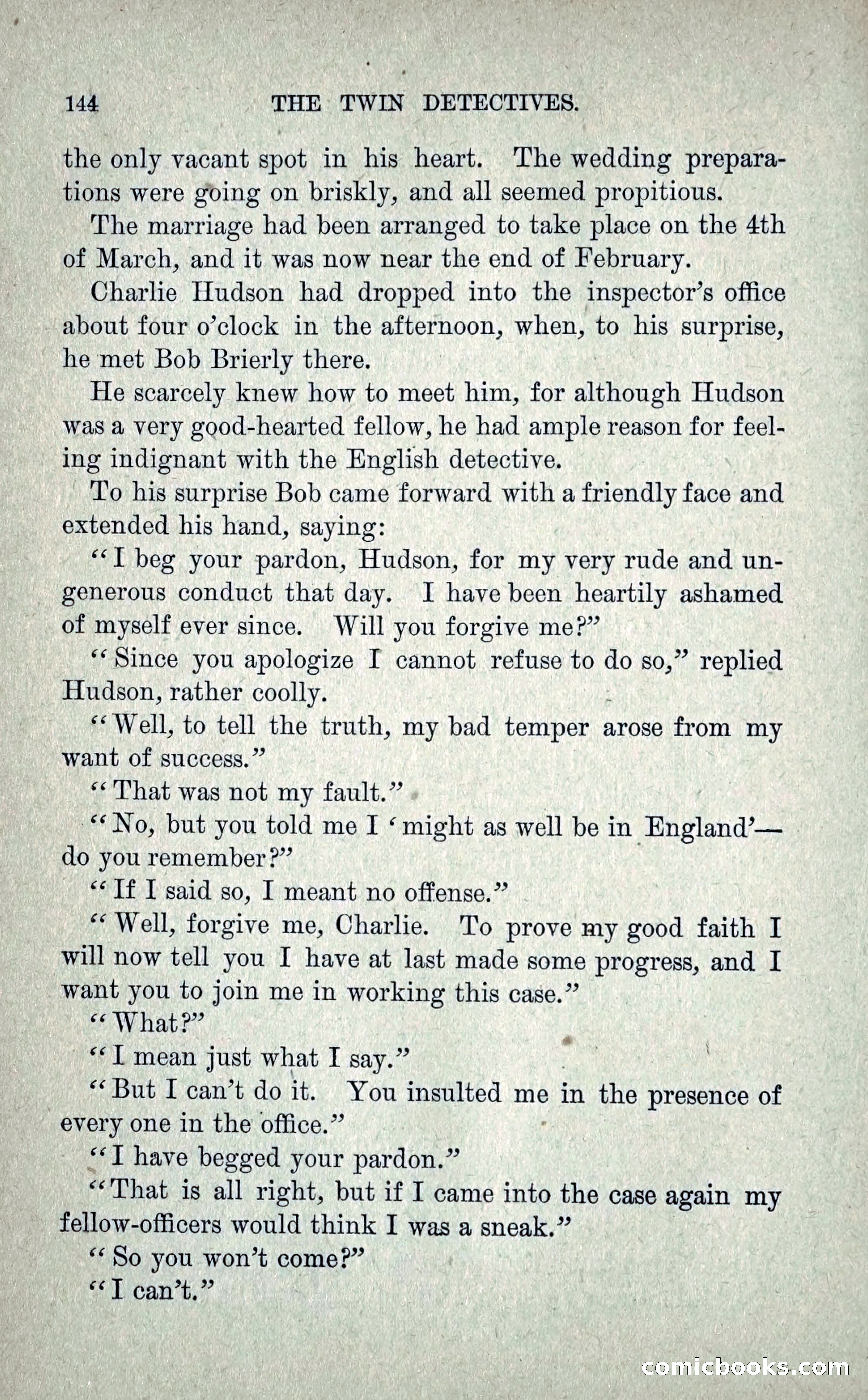 The Twin Detectives; or, The Robbers of the Tomb — page 153 of 235