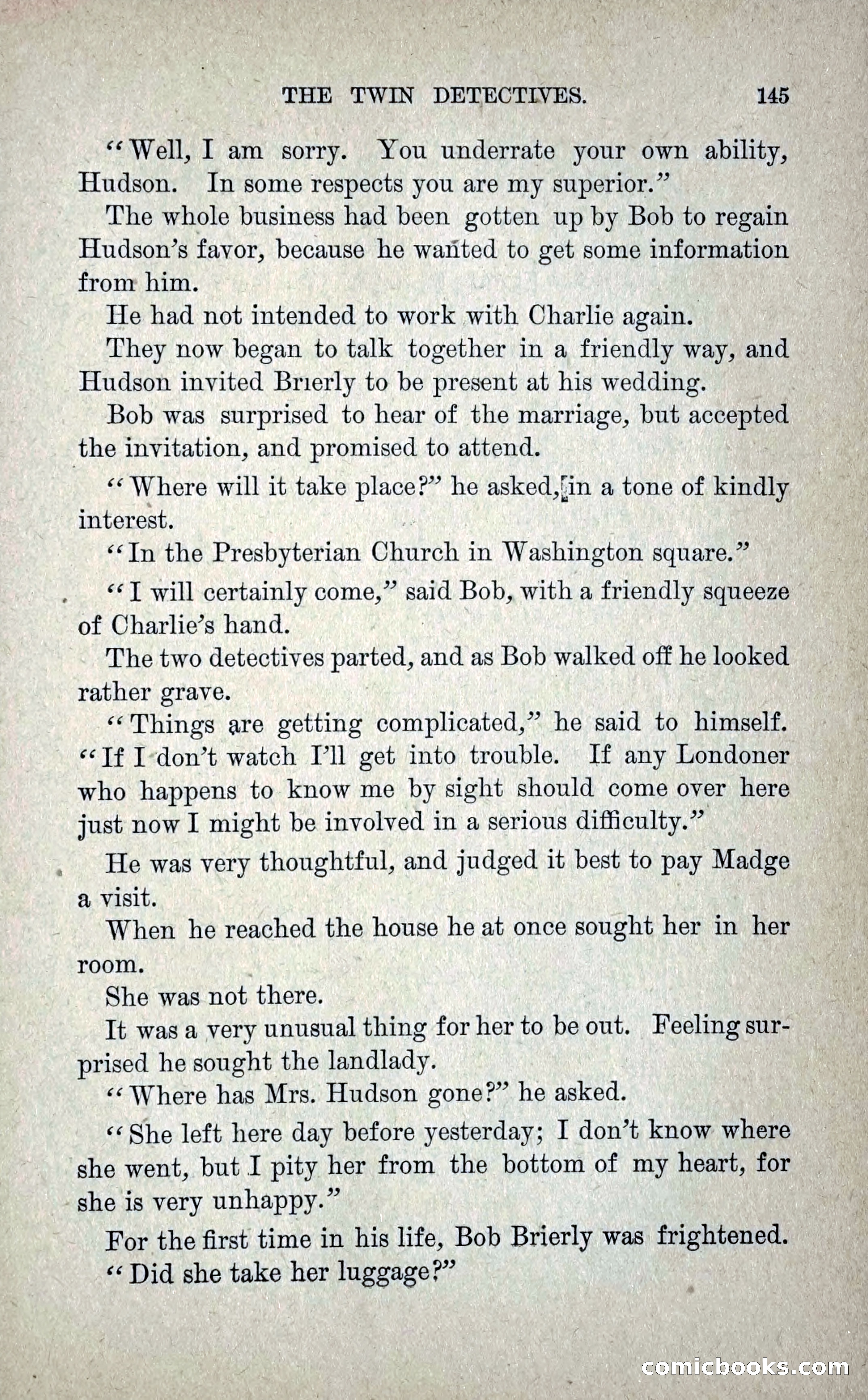 The Twin Detectives; or, The Robbers of the Tomb — page 154 of 235