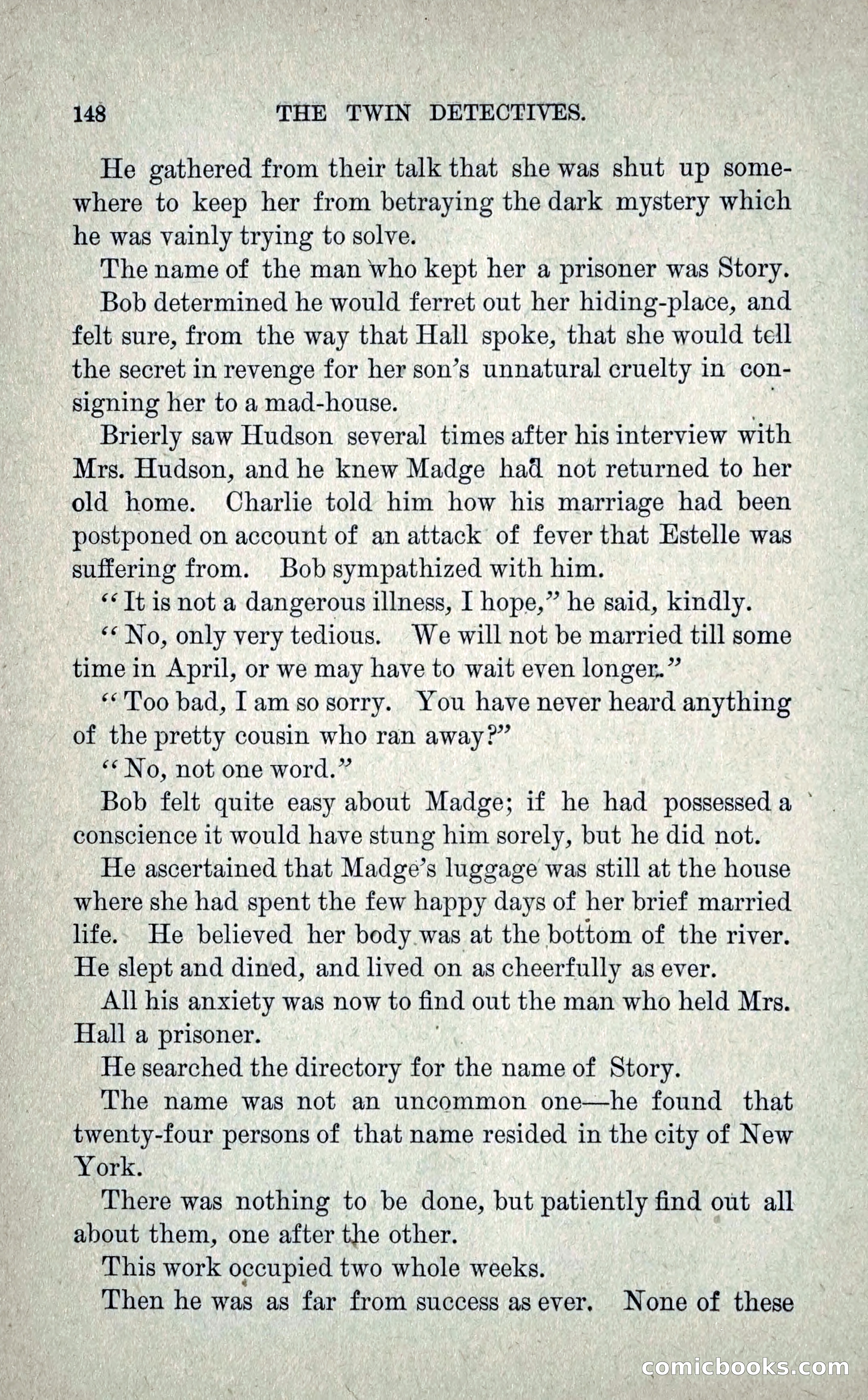 The Twin Detectives; or, The Robbers of the Tomb — page 157 of 235